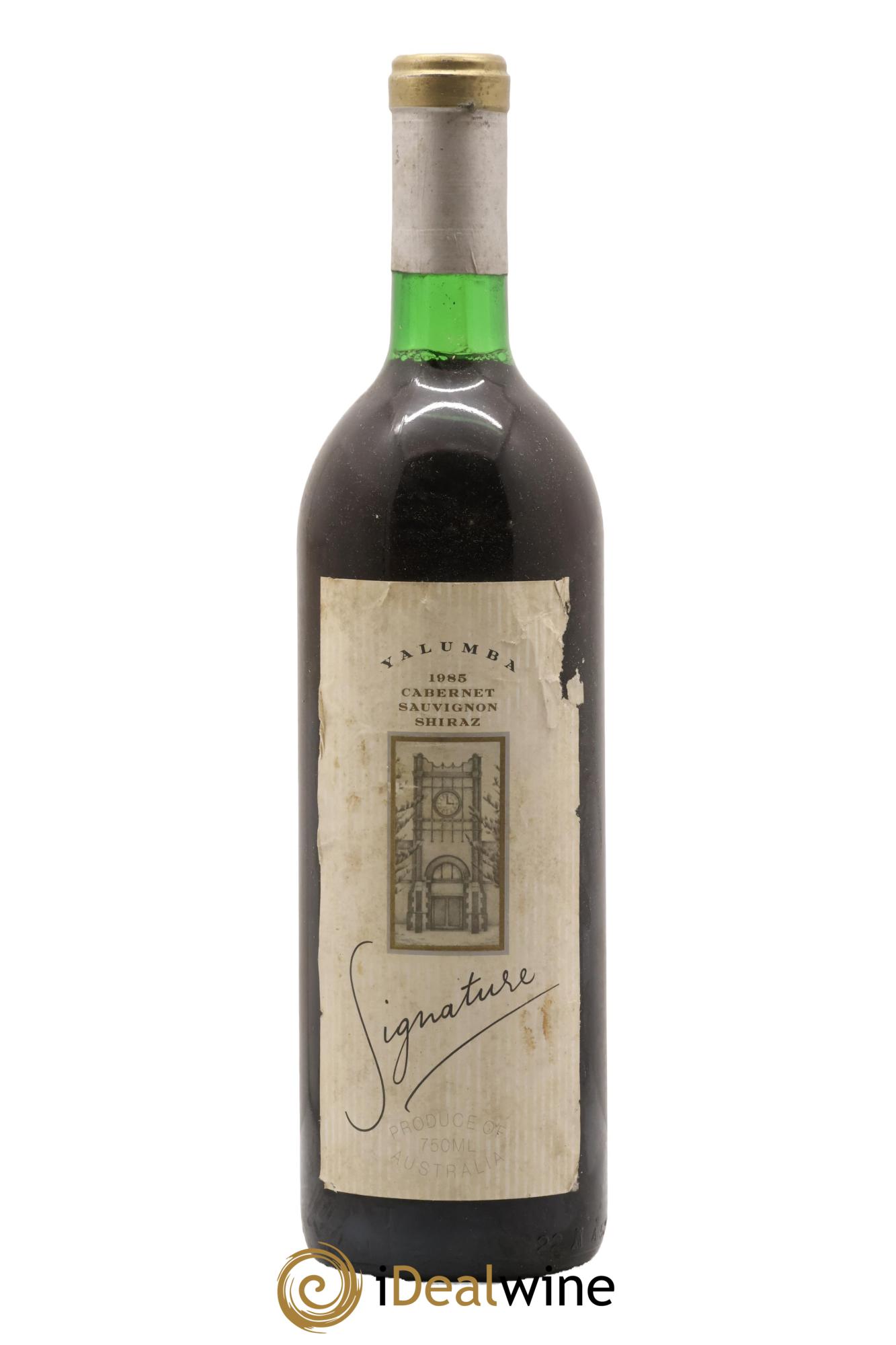 Coonawarra & Barossa The Caley Cabernet & Shiraz Yalumba Family Winemakers 1985 - Lot de 1 bouteille - 0
