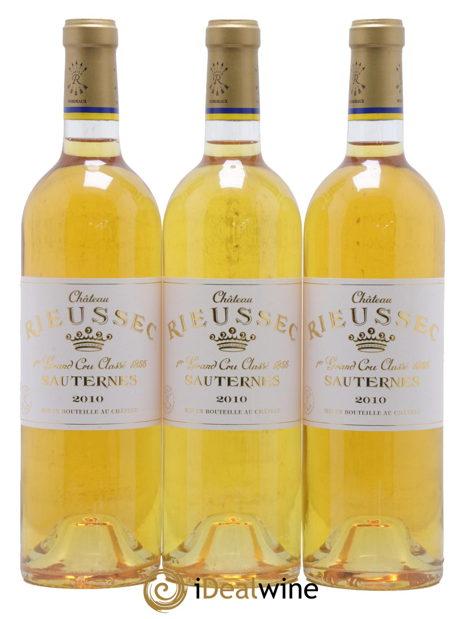 Château Rieussec 1er Grand Cru Classé 2010 - Lotto di 6 bottiglie - 2