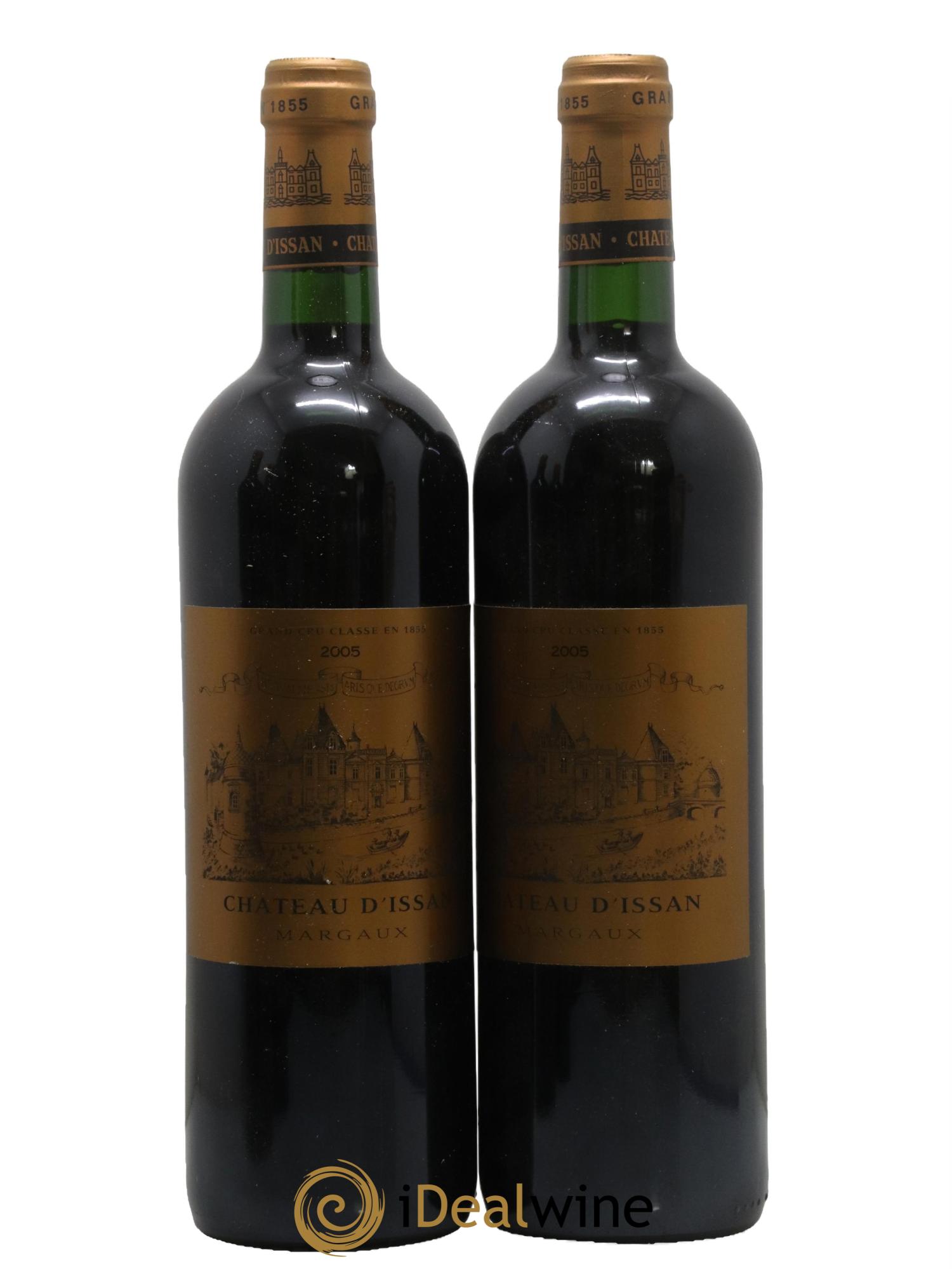 Château d'Issan 3ème Grand Cru Classé 2005 - Lotto di 2 bottiglie - 0