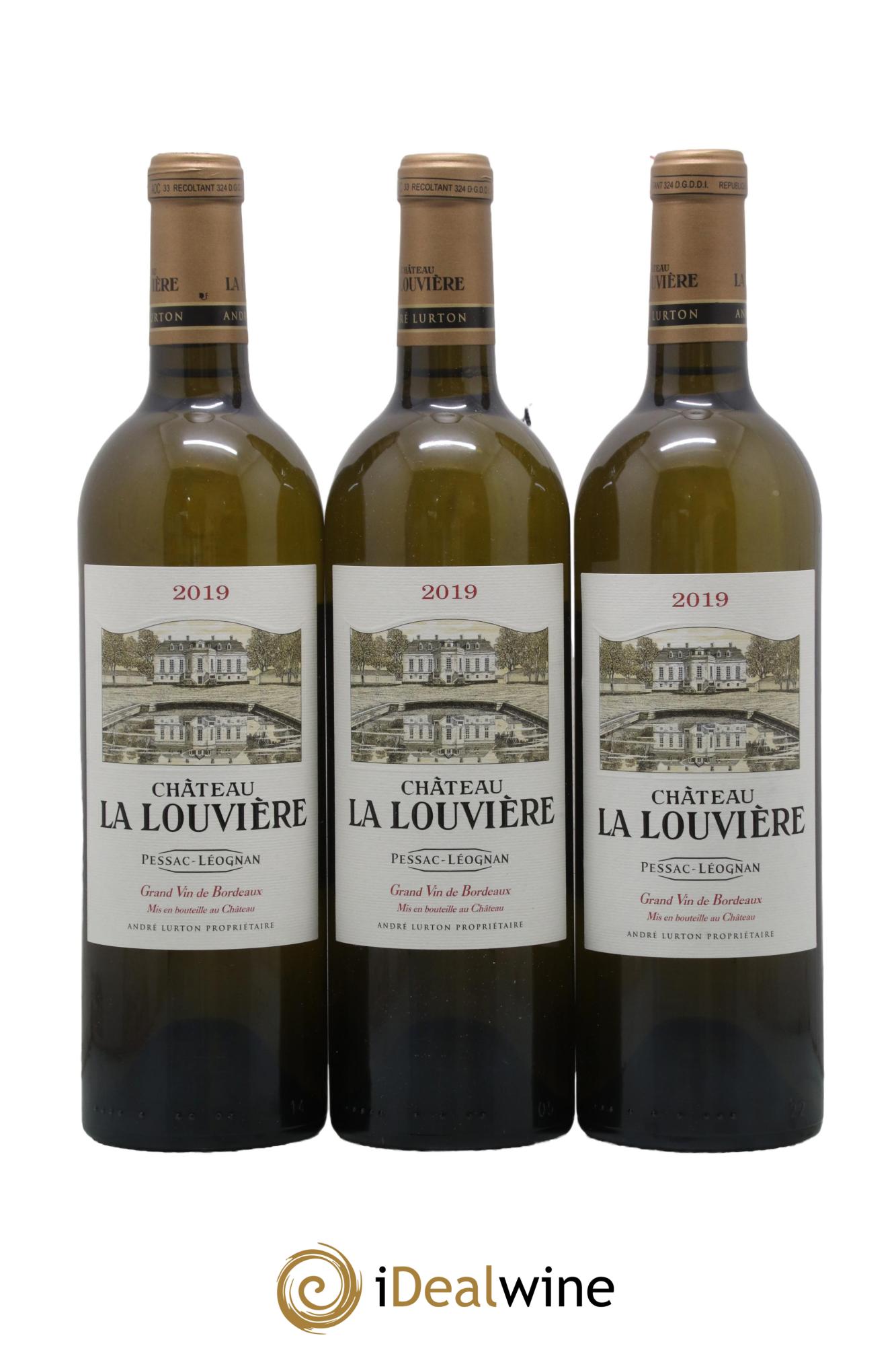 Château la Louvière 2019 - Lot de 6 bouteilles - 1