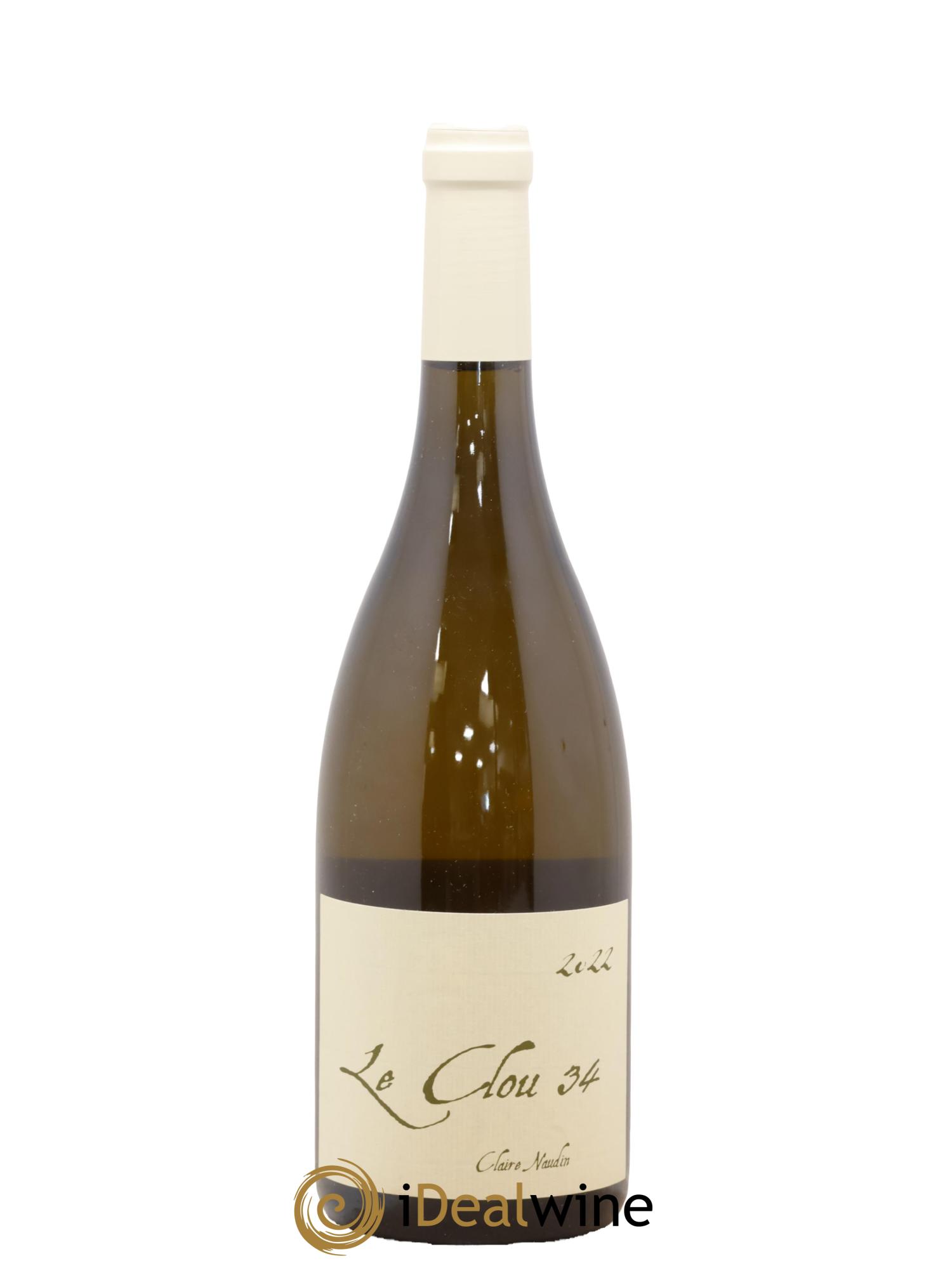 Bourgogne Aligoté Le Clou 34 Claire Naudin 2022 - Lot de 1 bouteille - 0