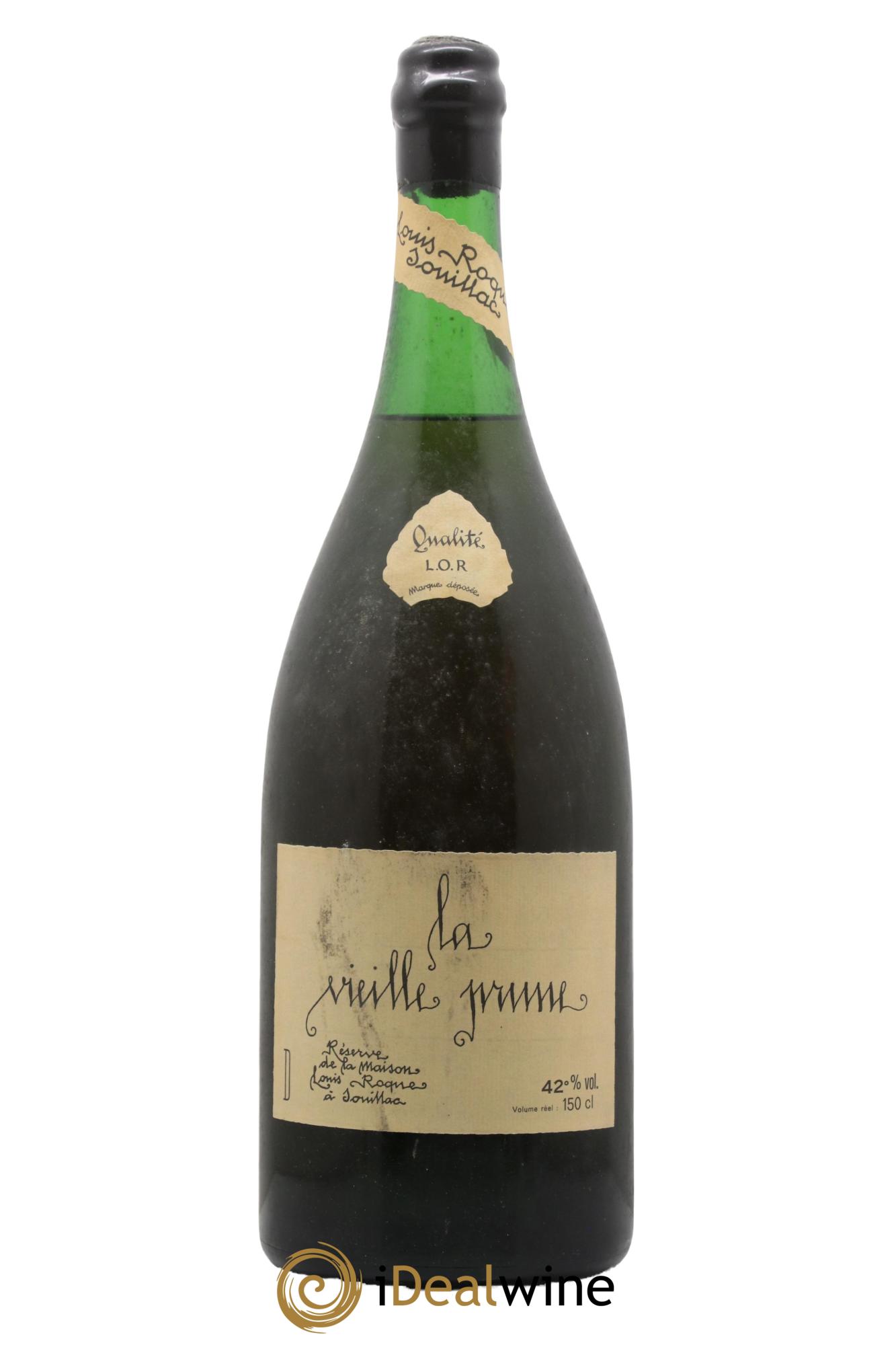 Louis Roque Of. La Vieille Prune Qualité L.O.R. - Posten von 1 Magnum - 0