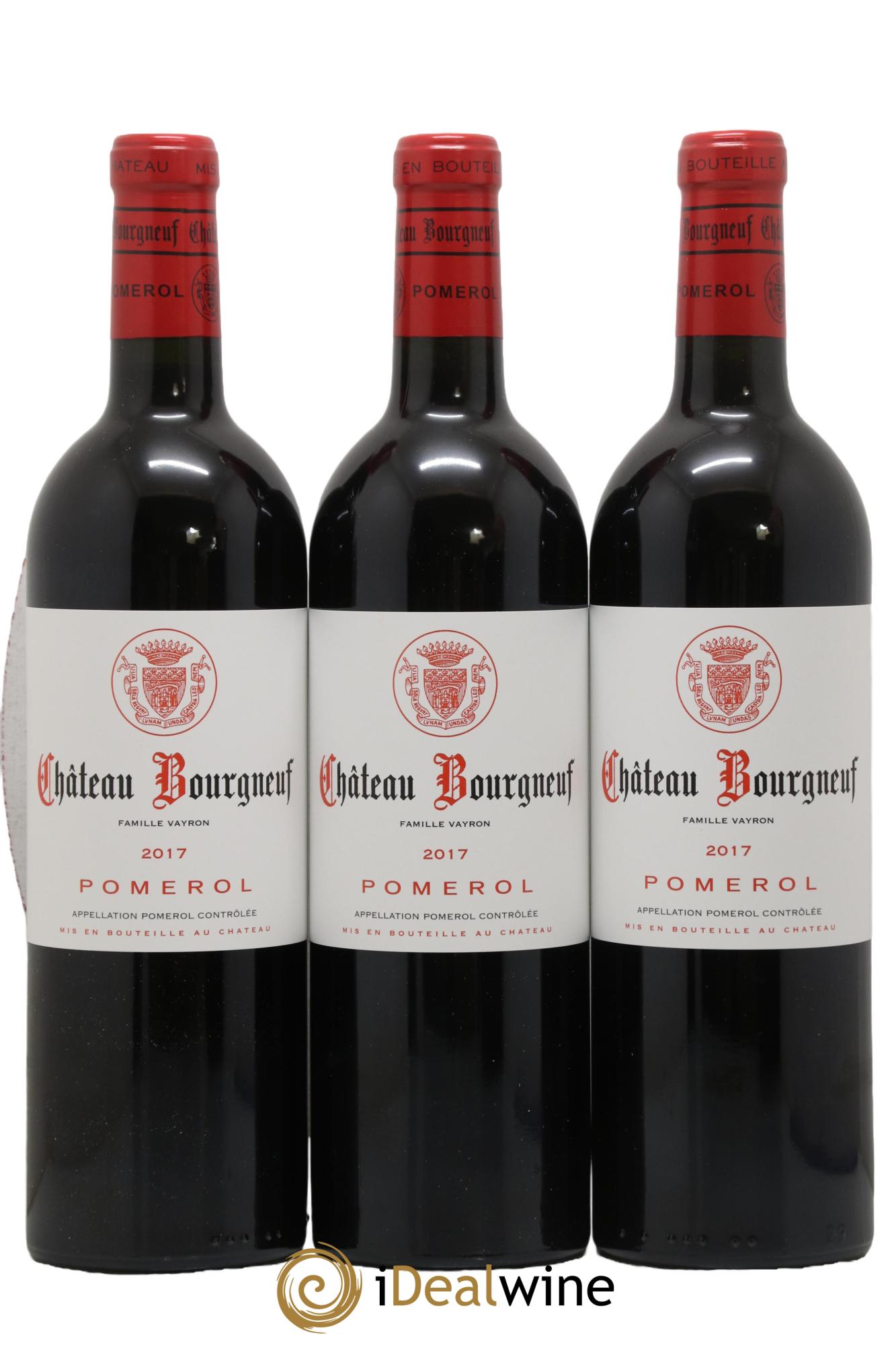 Château Bourgneuf 2017 - Lot de 12 bouteilles - 1