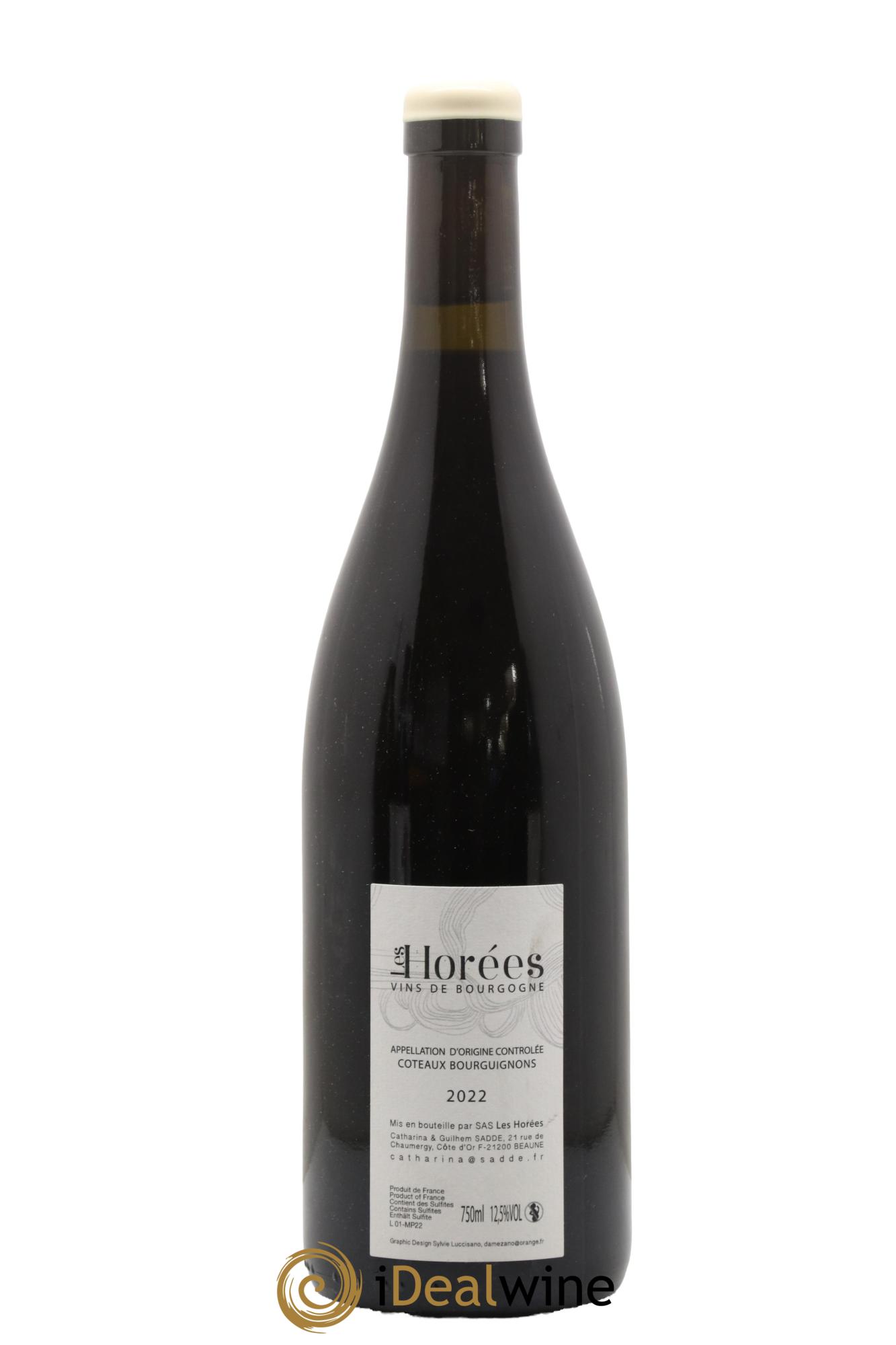 Côteaux Bourguignons Mon Poulain Les Horées 2022 - Lotto di 1 bottiglia - 1