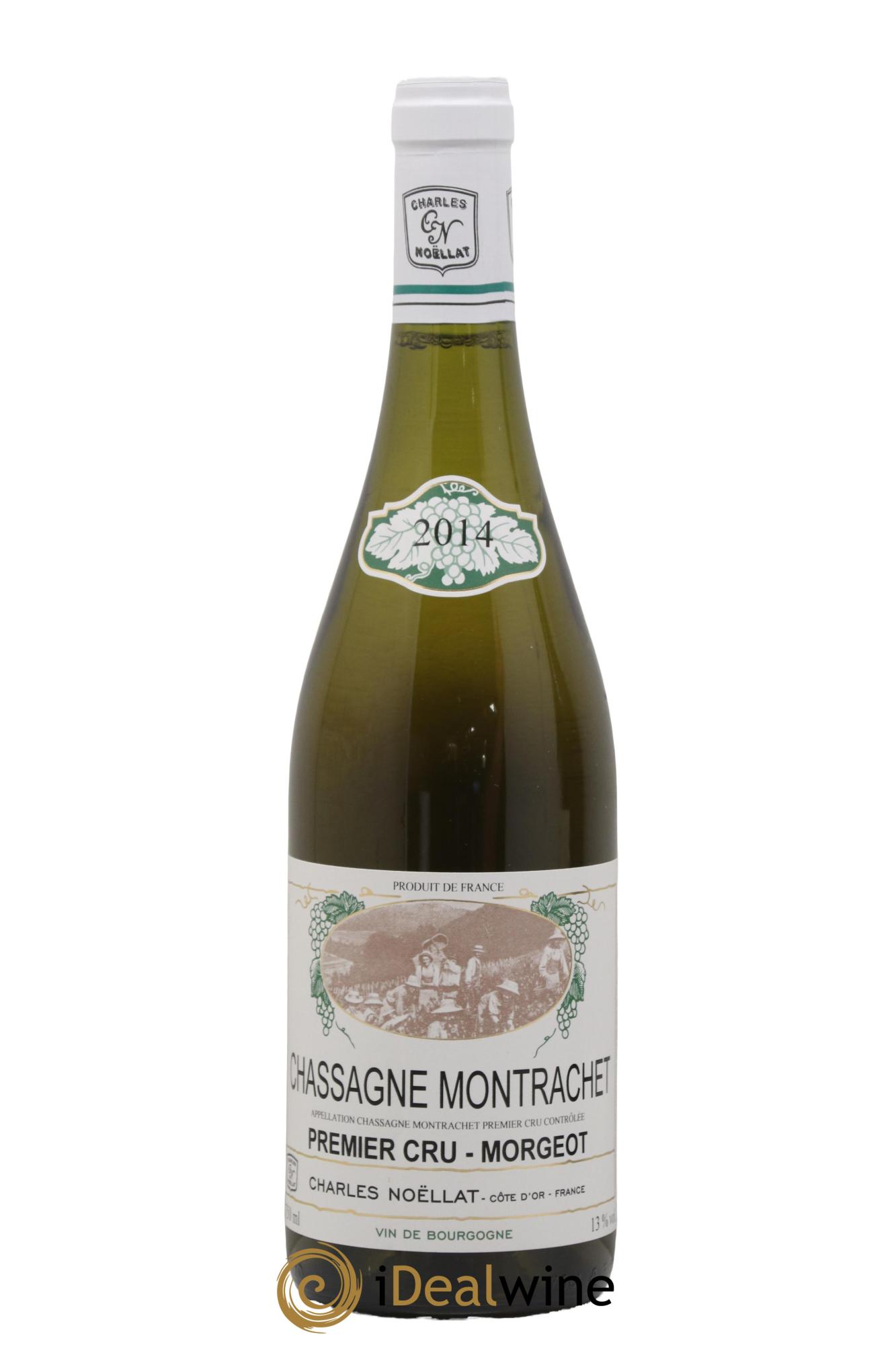 Chassagne-Montrachet 1er Cru Morgeot Charles Noëllat 2014 - Posten von 1 Flasche - 0