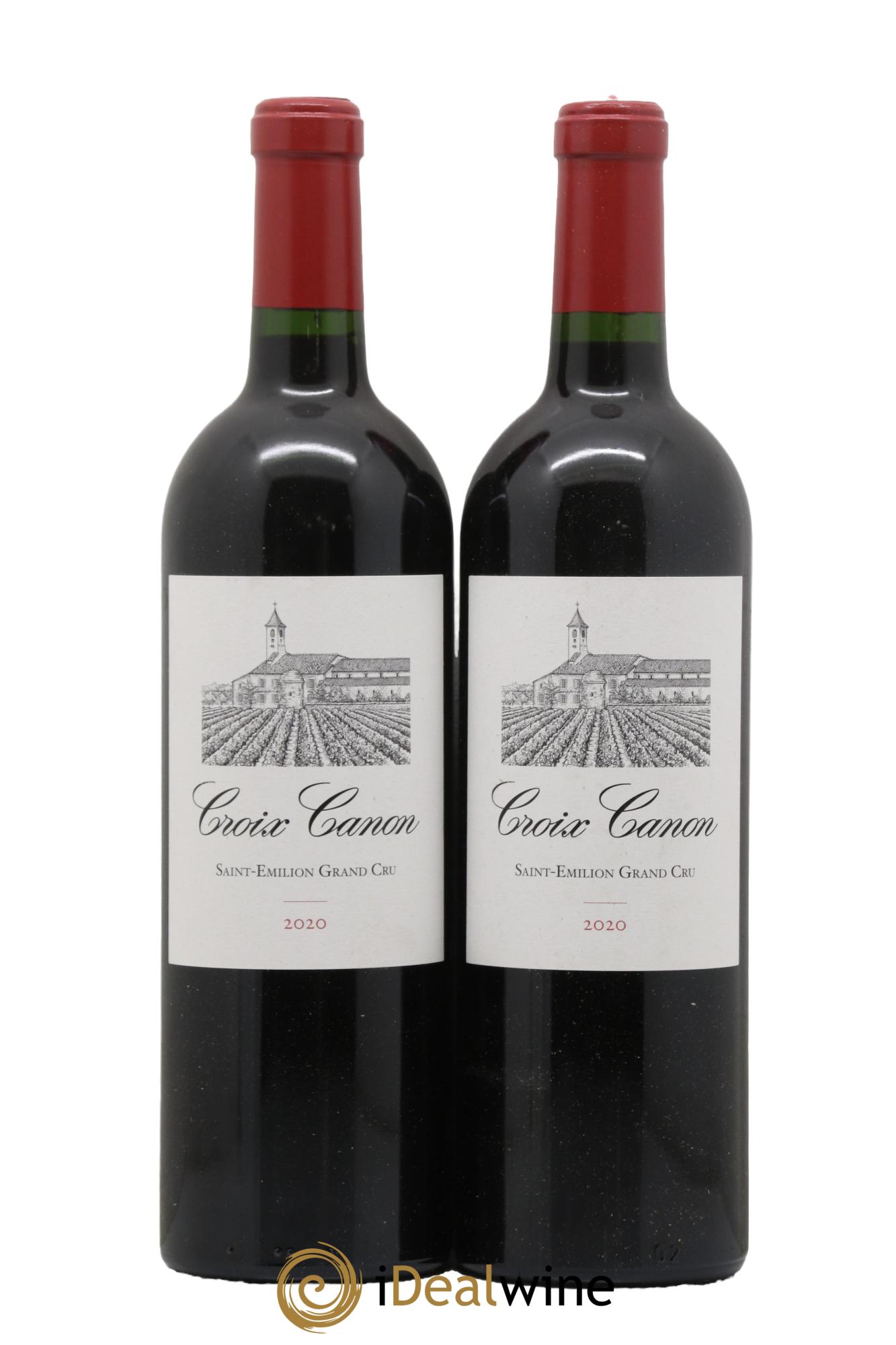Saint-Émilion Grand Cru Croix Canon 2020 - Lot of 2 bottles - 0
