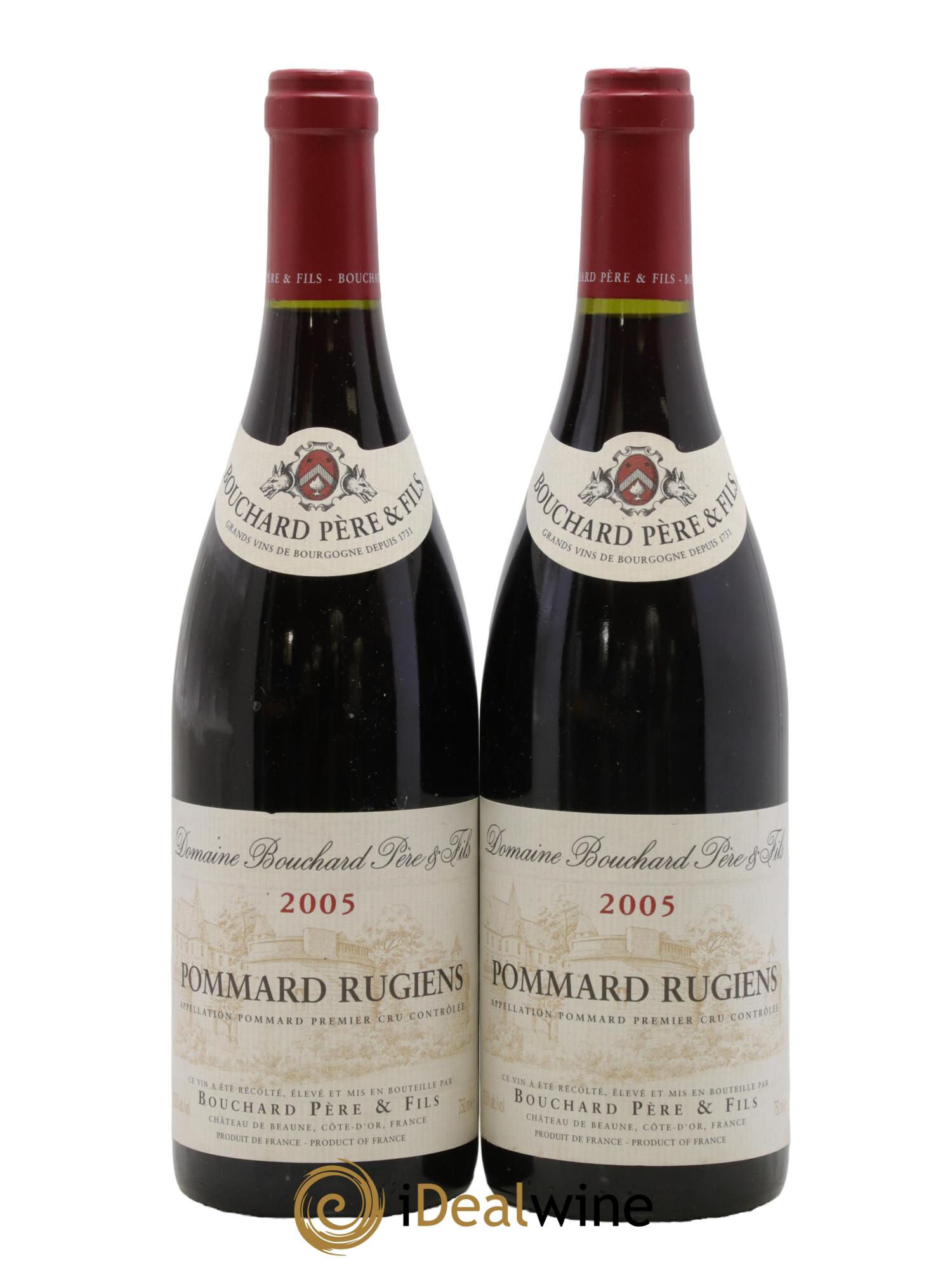 Pommard 1er Cru Rugiens Bouchard Père & Fils 2005 - Lot de 2 bouteilles - 0