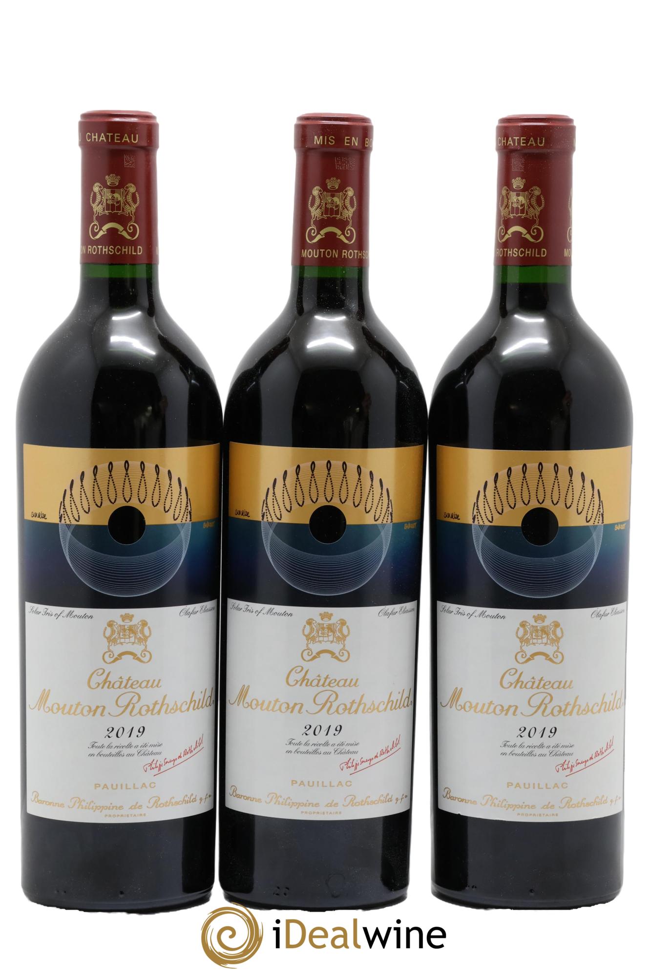 Château Mouton Rothschild 1er Grand Cru Classé 2019 - Lot of 6 bottles - 3