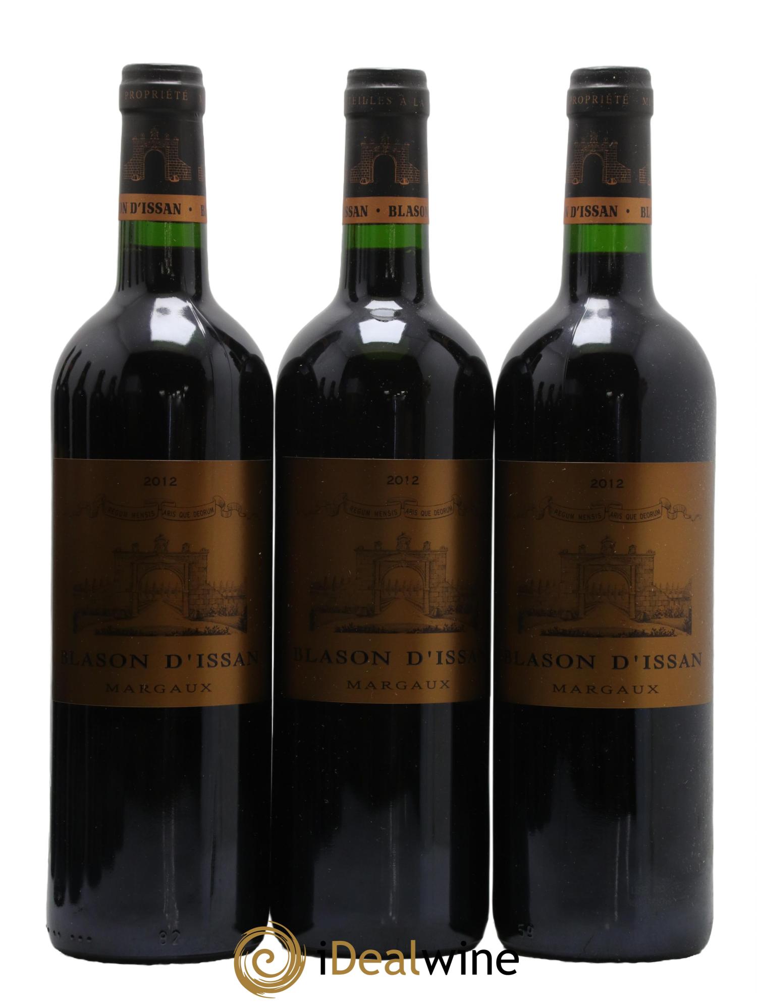 Blason d'Issan 2012 - Lotto di 12 bottiglie - 3