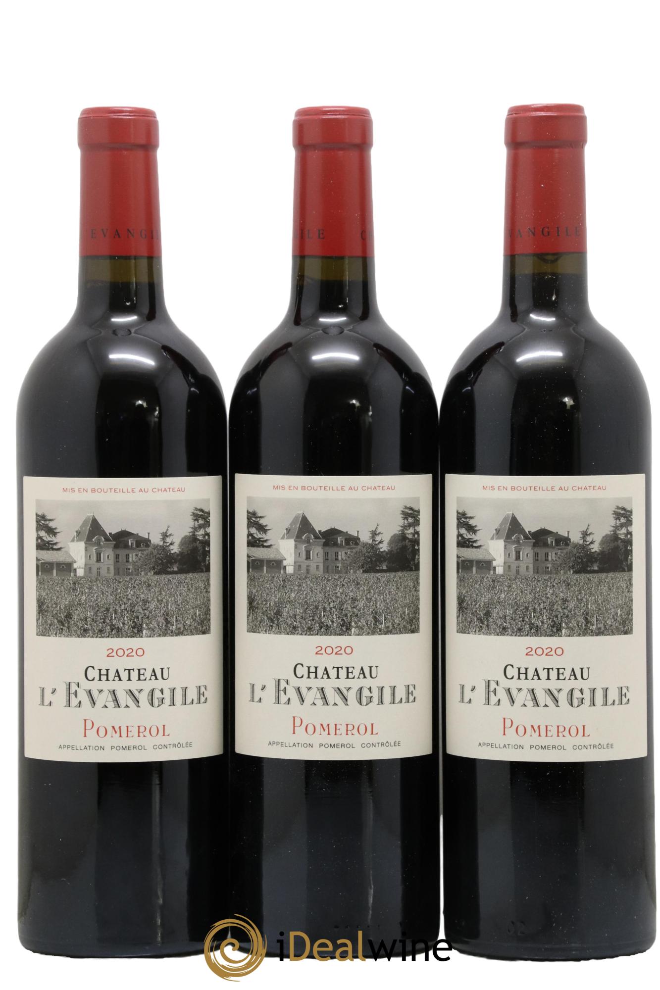 Château l' Évangile 2020 - Posten von 3 Flaschen - 0