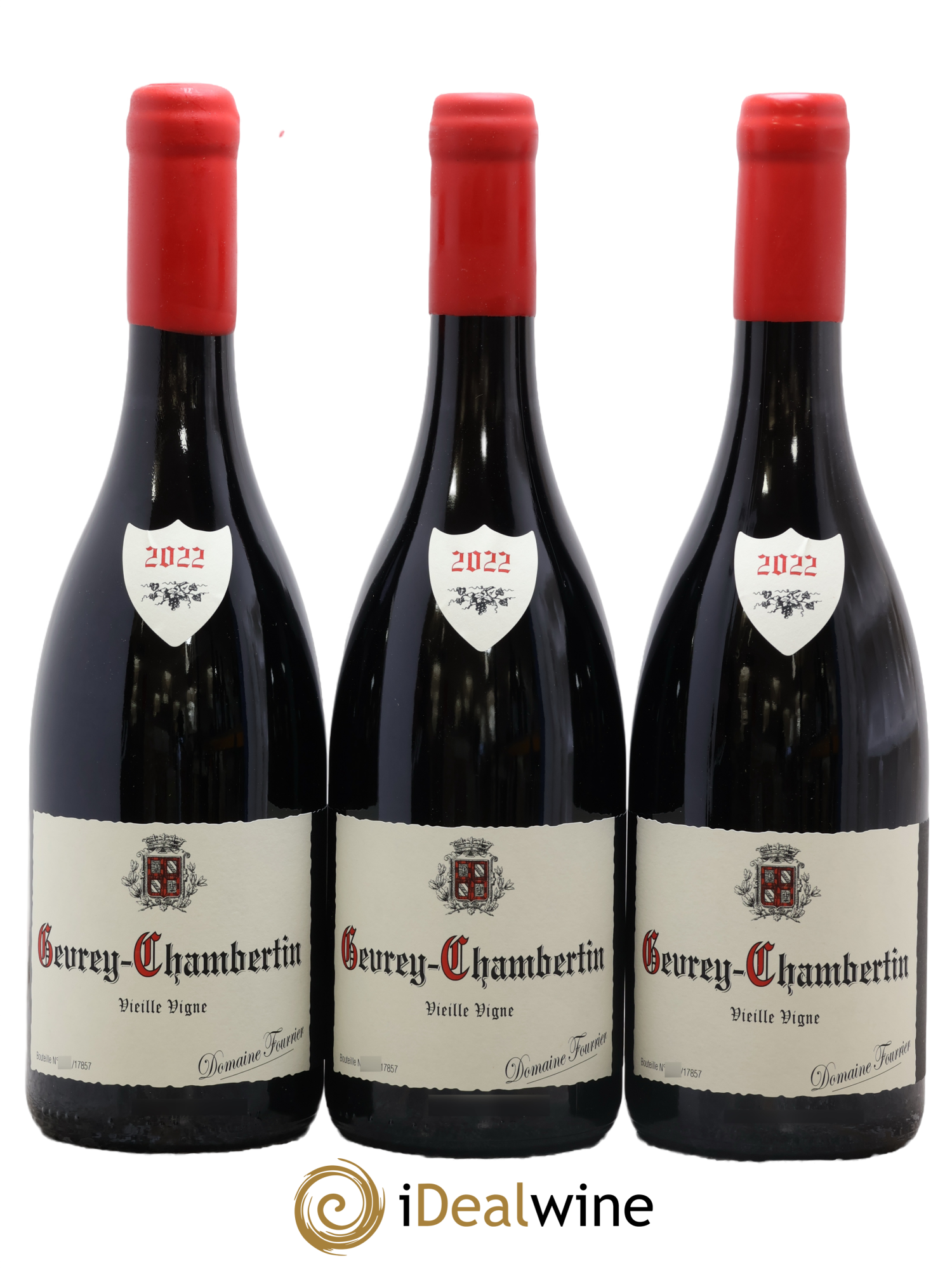 Gevrey-Chambertin Vieille Vigne Fourrier (Domaine) 2022 - Lot of 3 bottles - 0