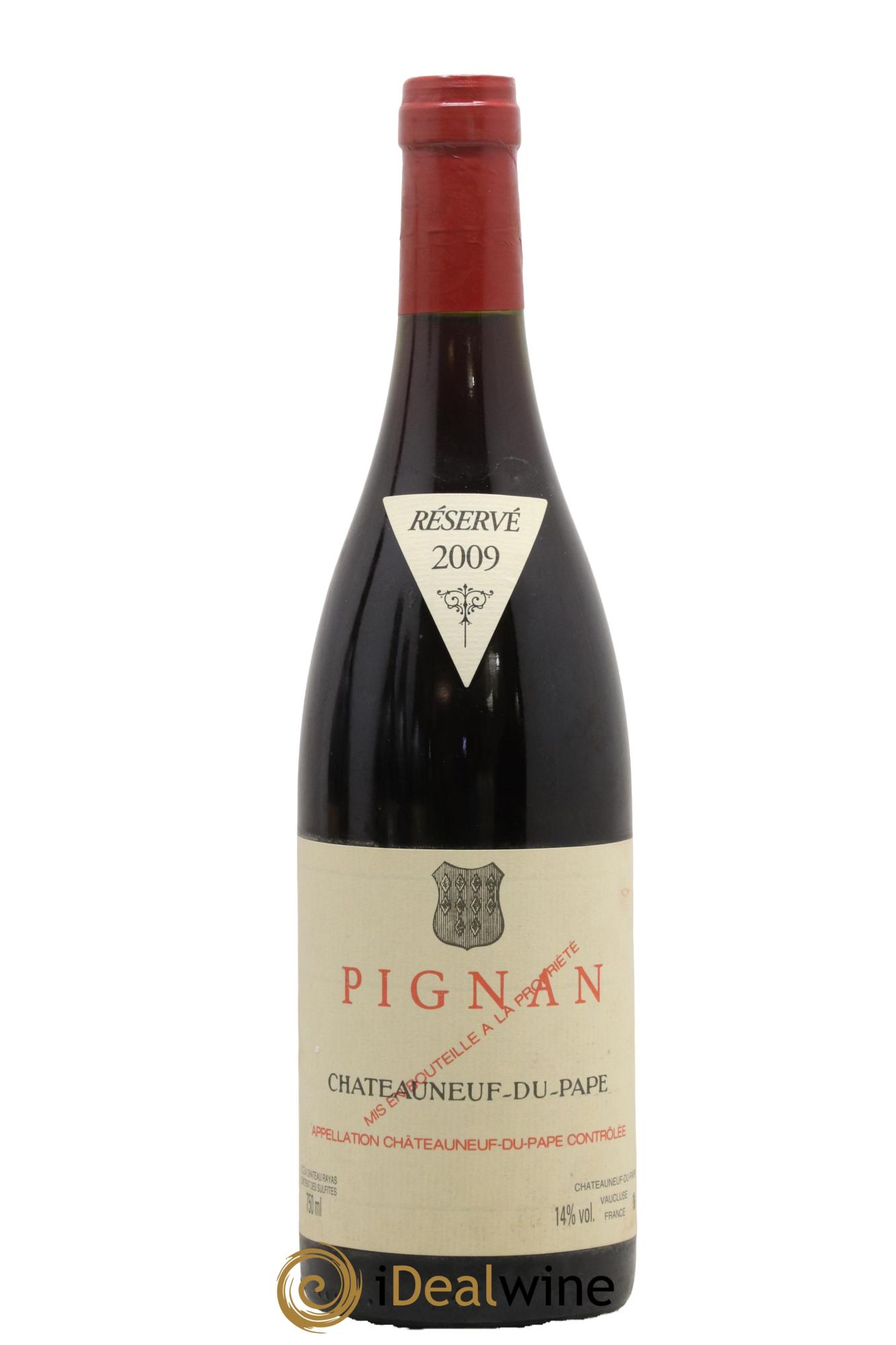 Châteauneuf-du-Pape Pignan Emmanuel Reynaud 2009 - Lot of 1 bottle - 0