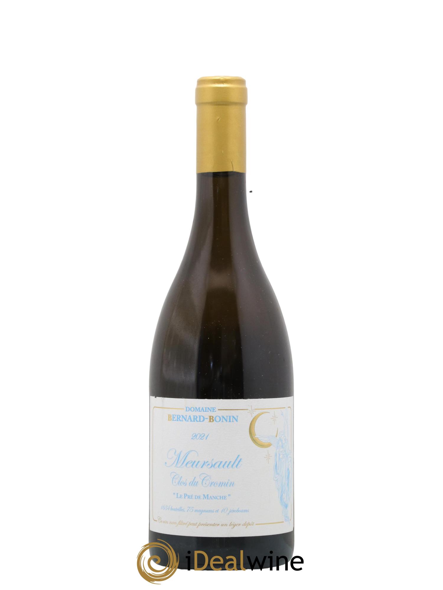 Meursault Clos du Cromin Le Pré de Manche Bernard Bonin 2021 - Lot de 1 bouteille - 0