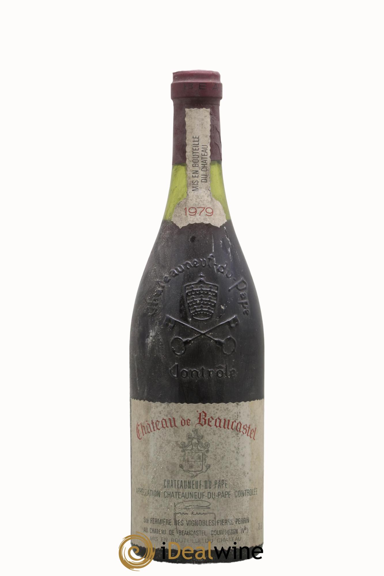 Châteauneuf-du-Pape Château de Beaucastel Famille Perrin 1979 - Lot de 1 bouteille - 0