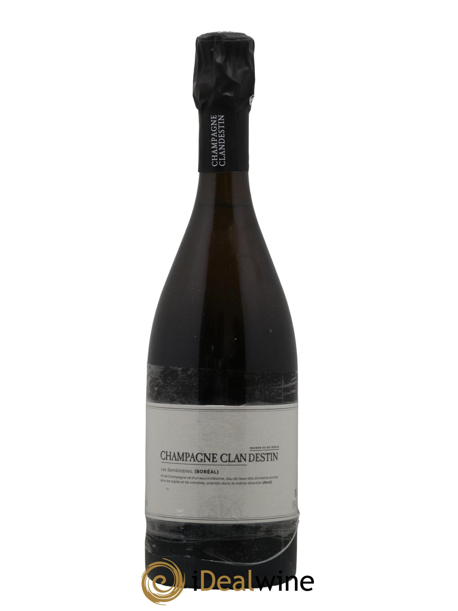 Boréal Brut Nature Clandestin 2019 - Lot de 1 bouteille - 0