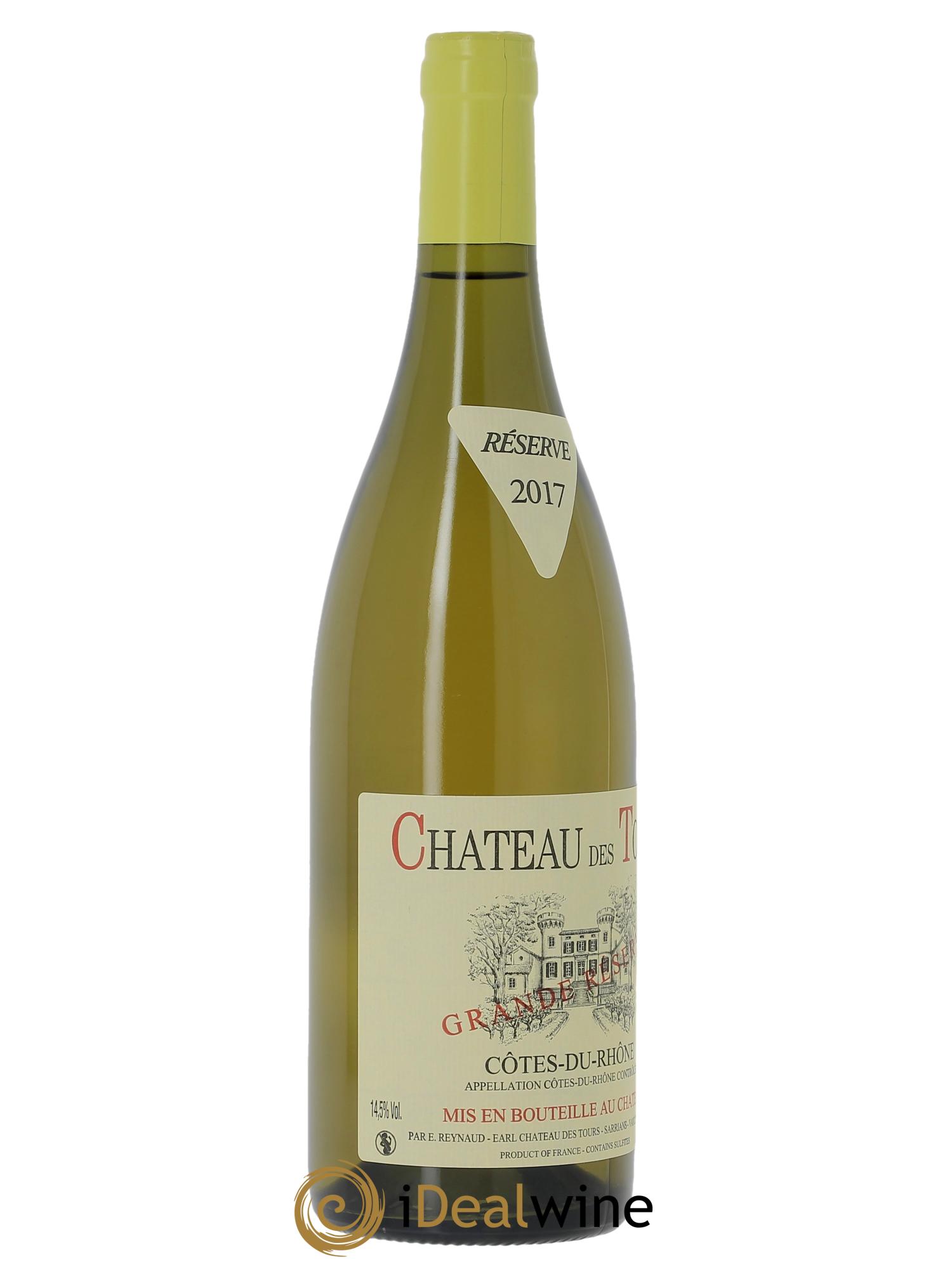 Côtes-du-Rhône Château des Tours Grande Réserve Emmanuel Reynaud 2017 - Lotto di 1 bottiglia - 2