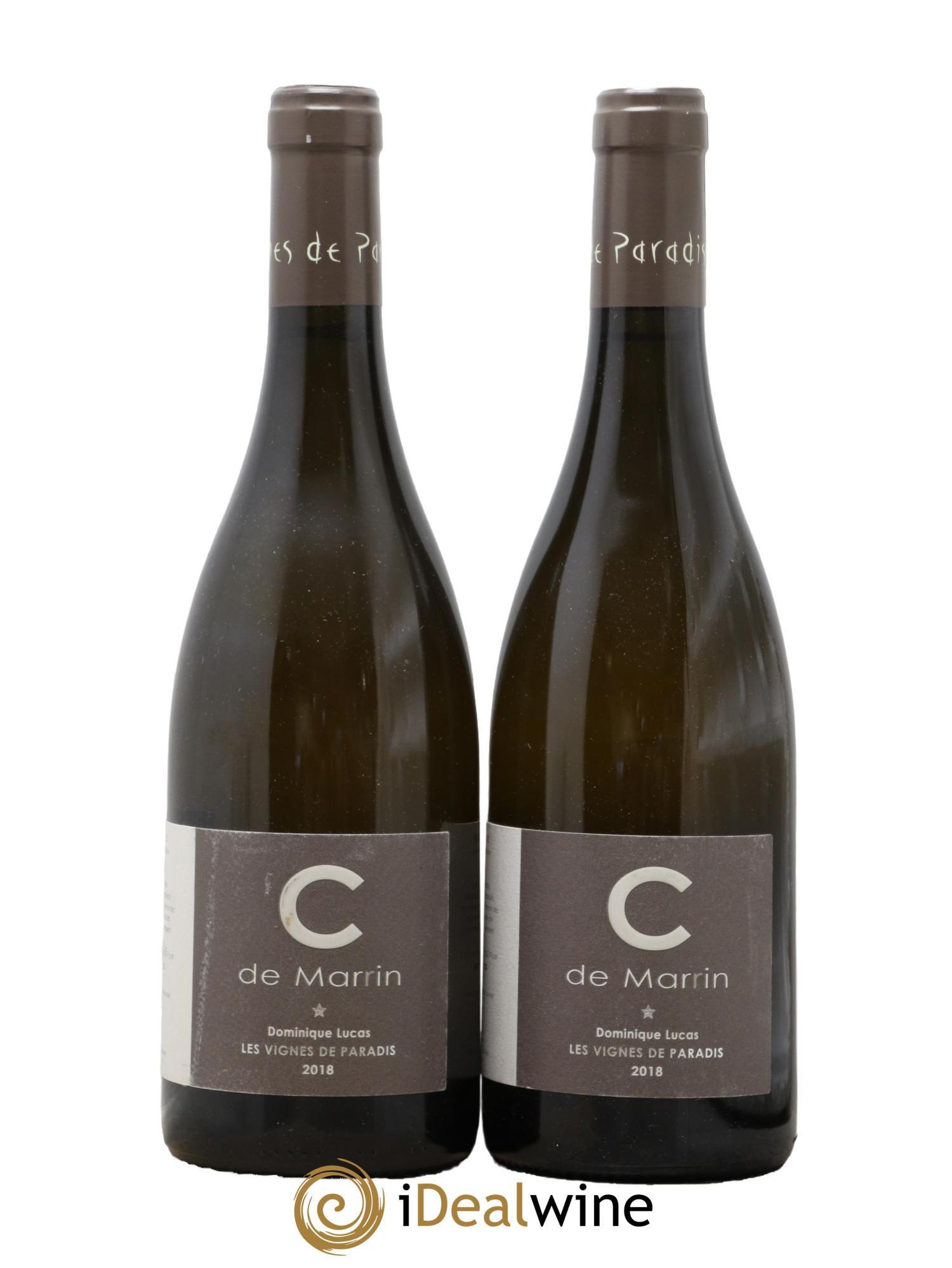 IGP Vin des Allobroges C de Marrin Les Vignes de Paradis 2018 - Lotto di 2 bottiglie - 0