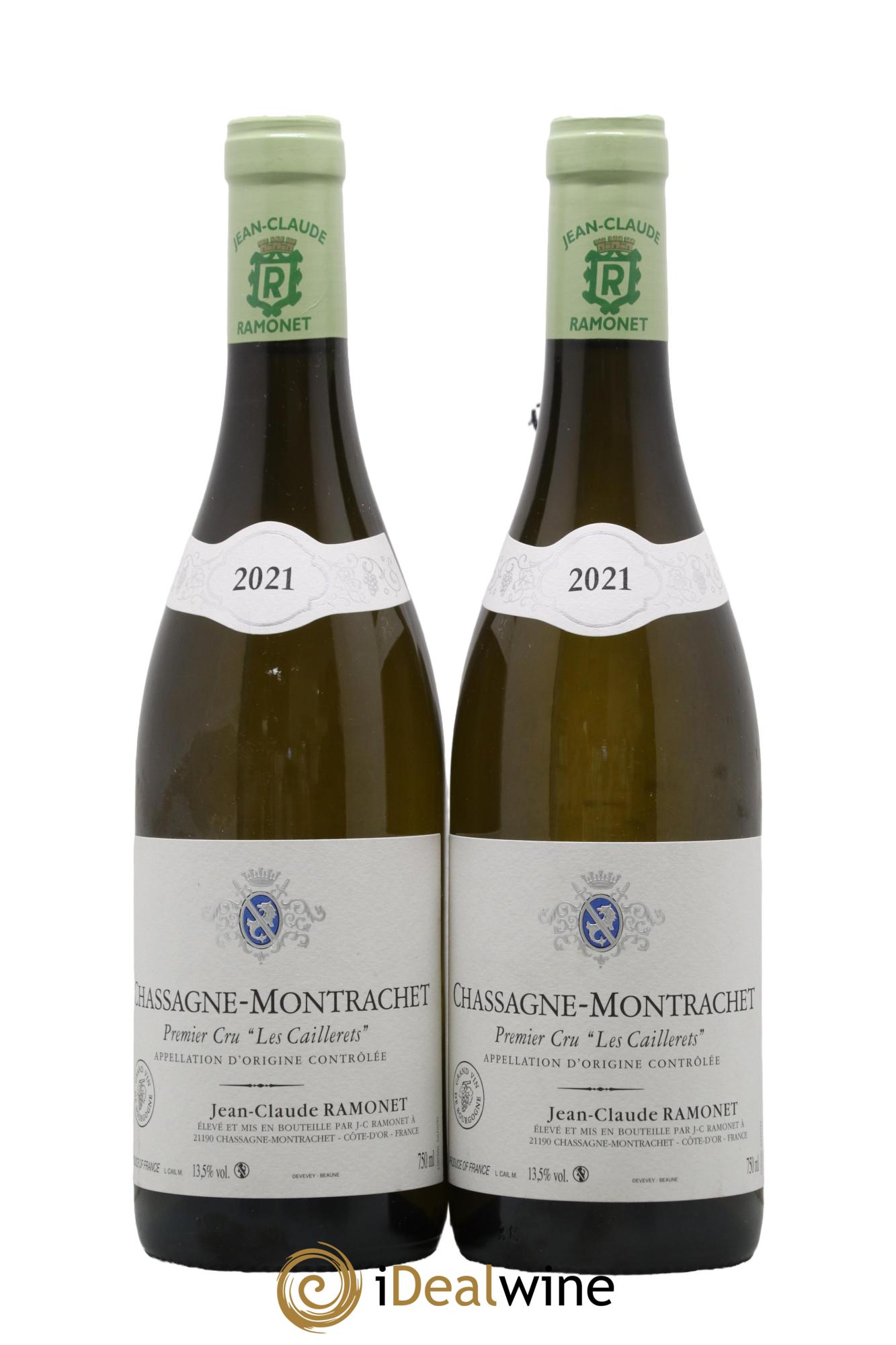 Chassagne-Montrachet 1er Cru Les Caillerets Ramonet (Domaine) 2021 - Lot de 2 bouteilles - 0