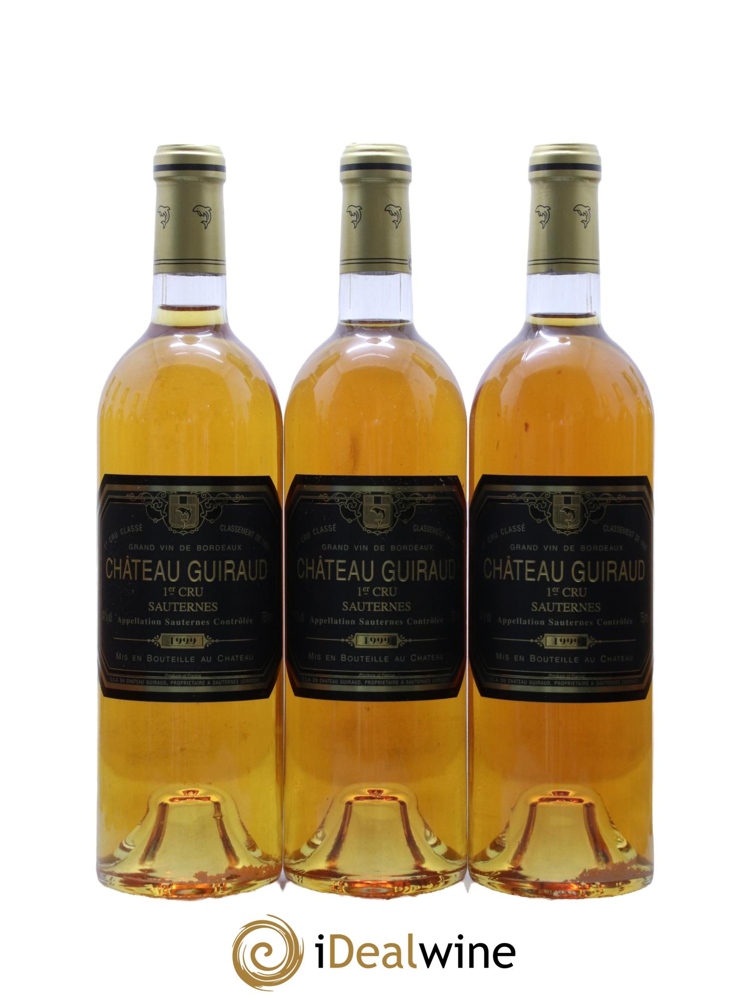 Château Guiraud 1er Grand Cru Classé 1999 - Lotto di 12 bottiglie - 1