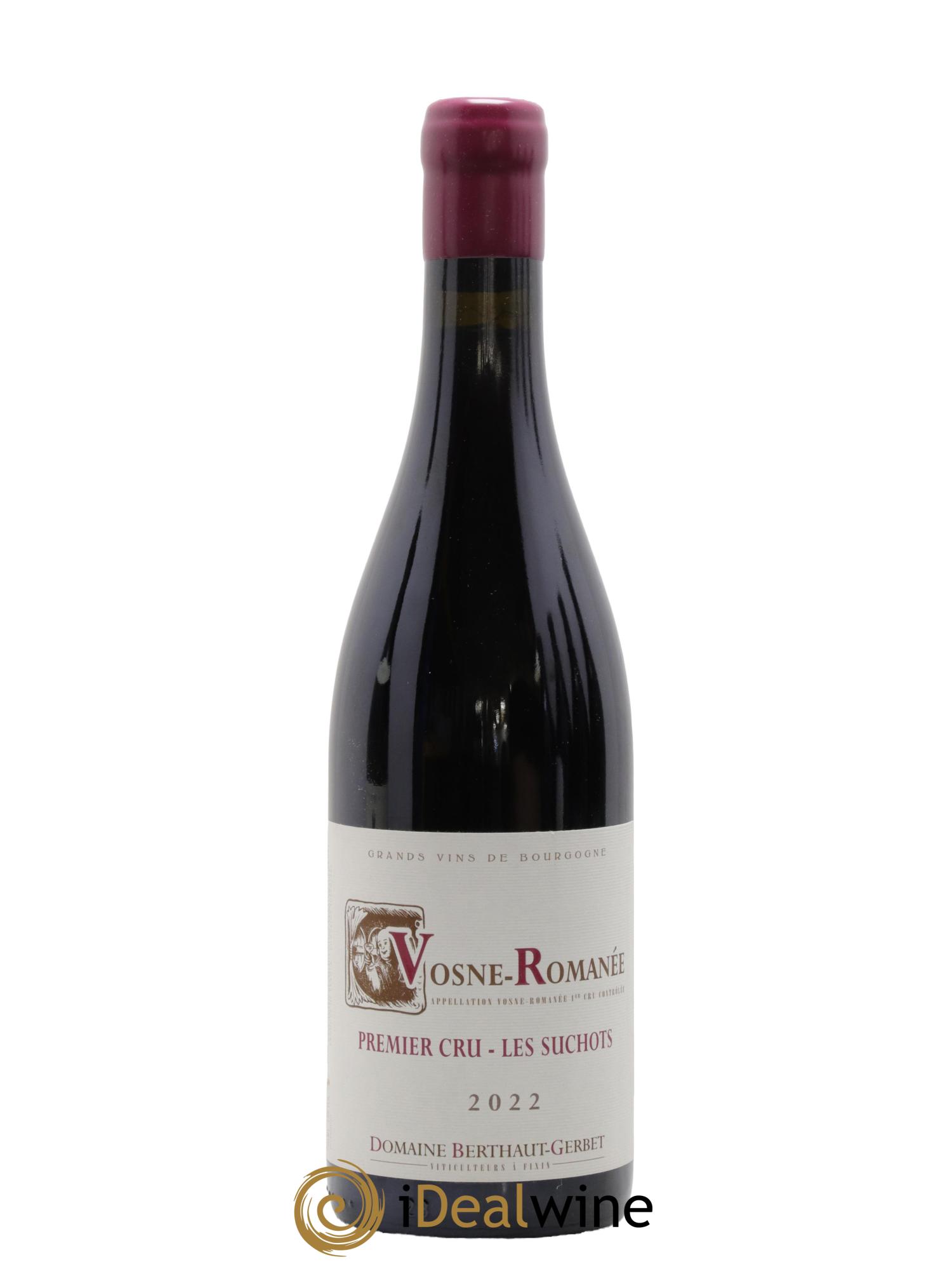 Vosne-Romanée 1er Cru Les Suchots Berthaut Gerbet (Domaine) 2022 - Lotto di 1 bottiglia - 0