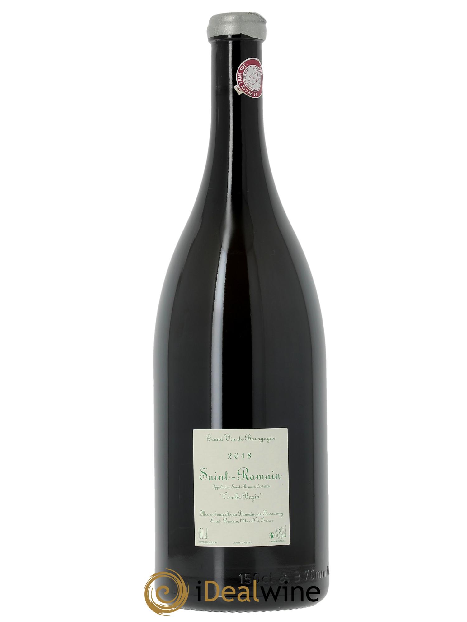Saint-Romain Combe Bazin Domaine de Chassorney  2018 - Lot de 1 magnum - 1