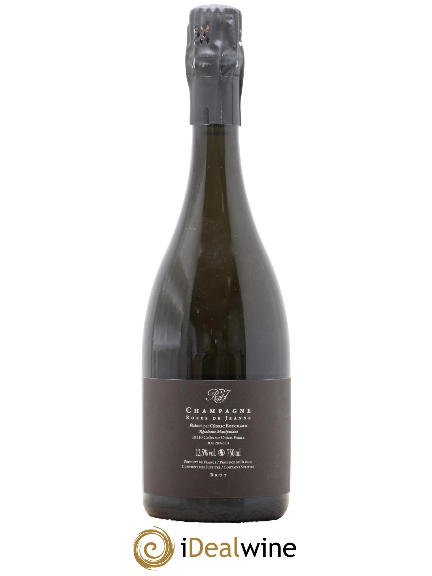 Roses de Jeanne Cuvée Inédite RDJ numéro 2 Cédric Bouchard - Lot de 1 bouteille - 1