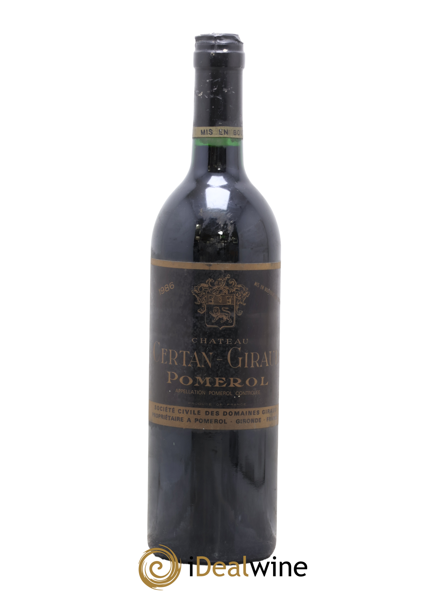 Château Certan Giraud 1986 - Lot de 1 bouteille - 0
