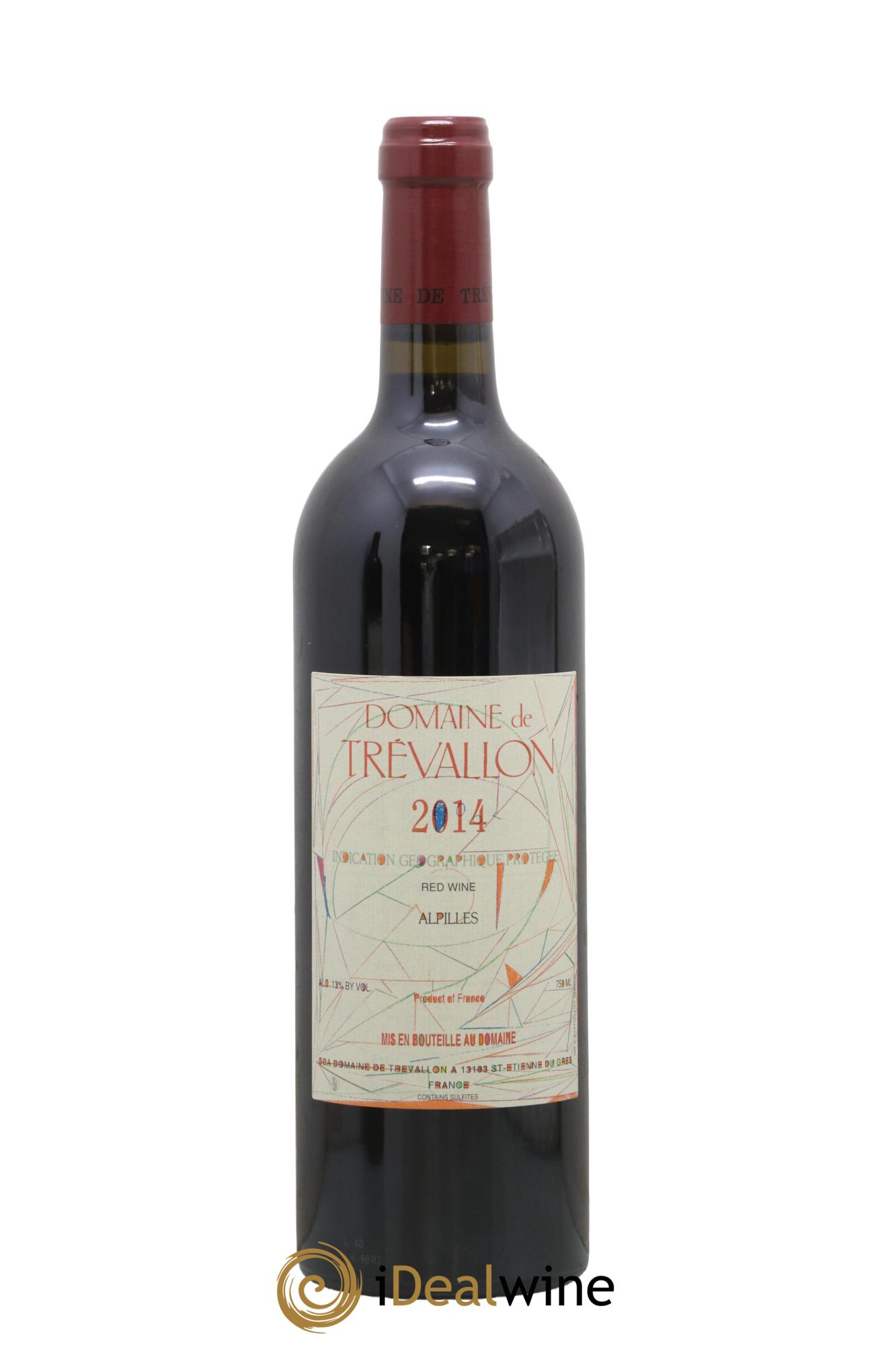 Alpilles Trévallon (Domaine de) Eloi Dürrbach 2014 - Lot de 1 bouteille - 0