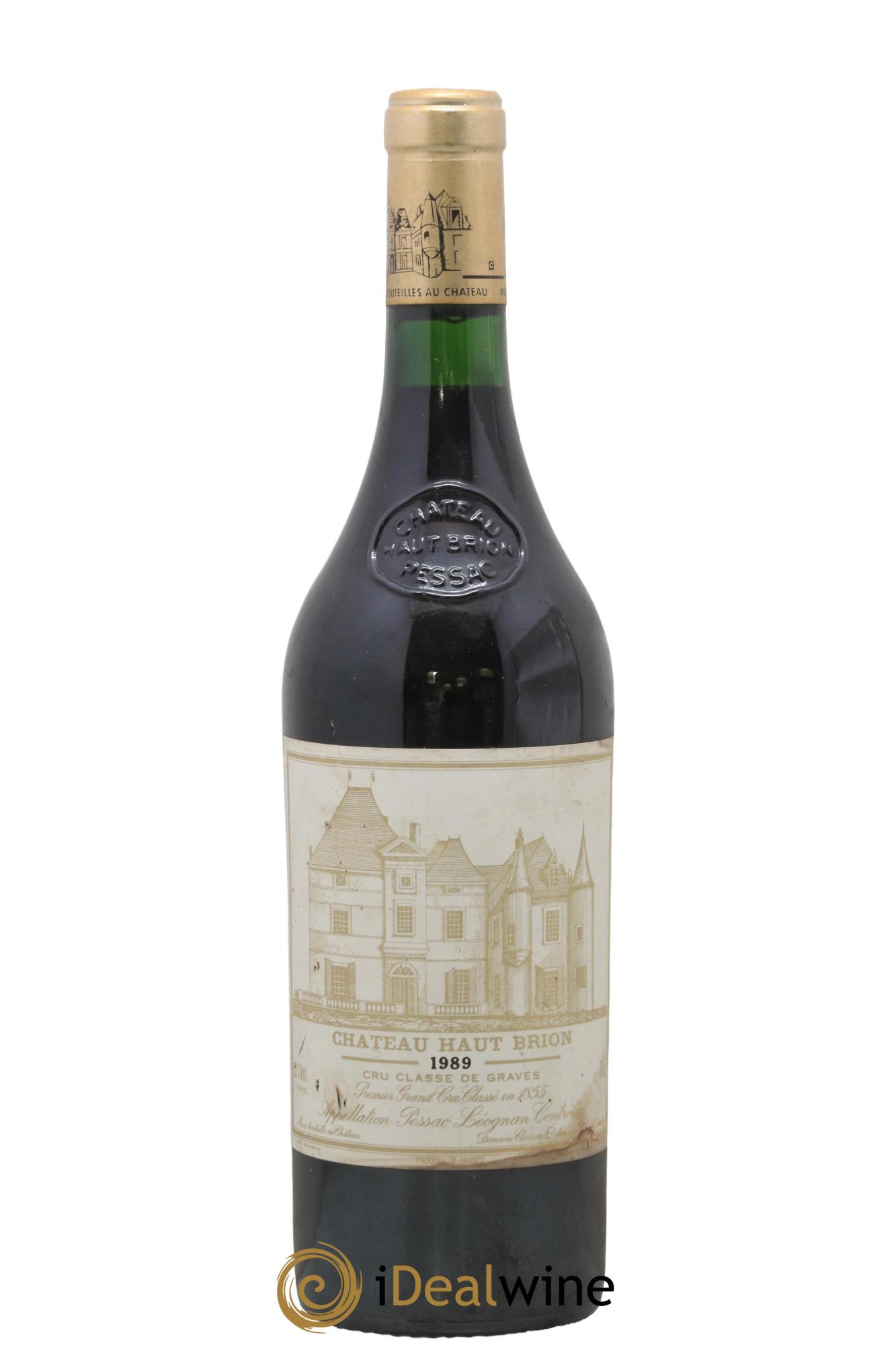 Château Haut Brion 1er Grand Cru Classé 1989 - Lot de 1 bouteille - 0