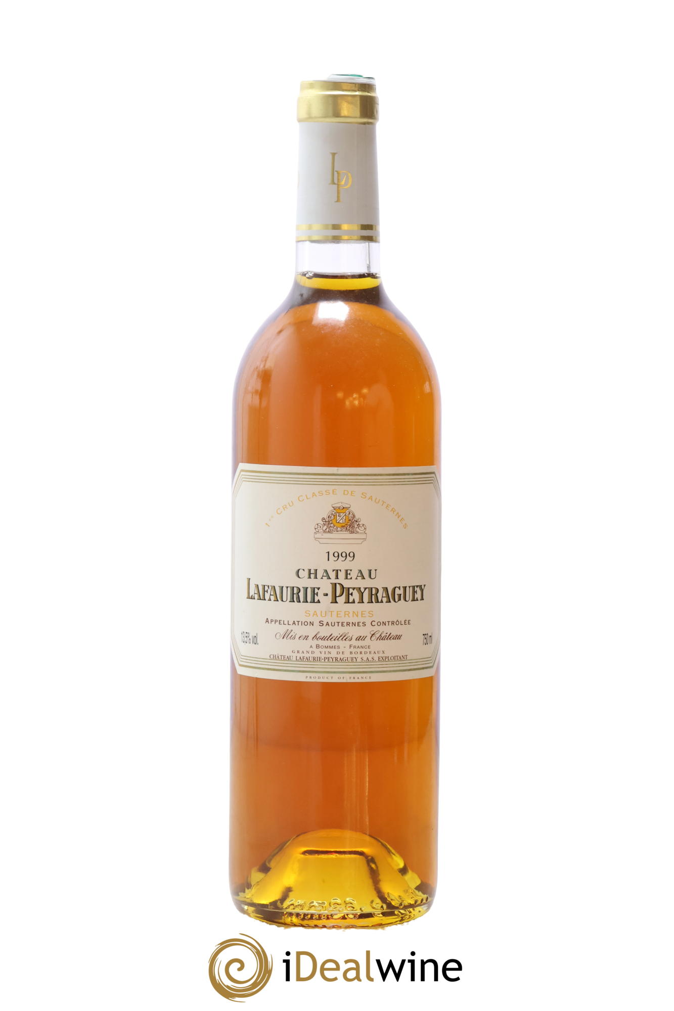 Château Lafaurie-Peyraguey 1er Grand Cru Classé 1999 - Lot de 1 bouteille - 0