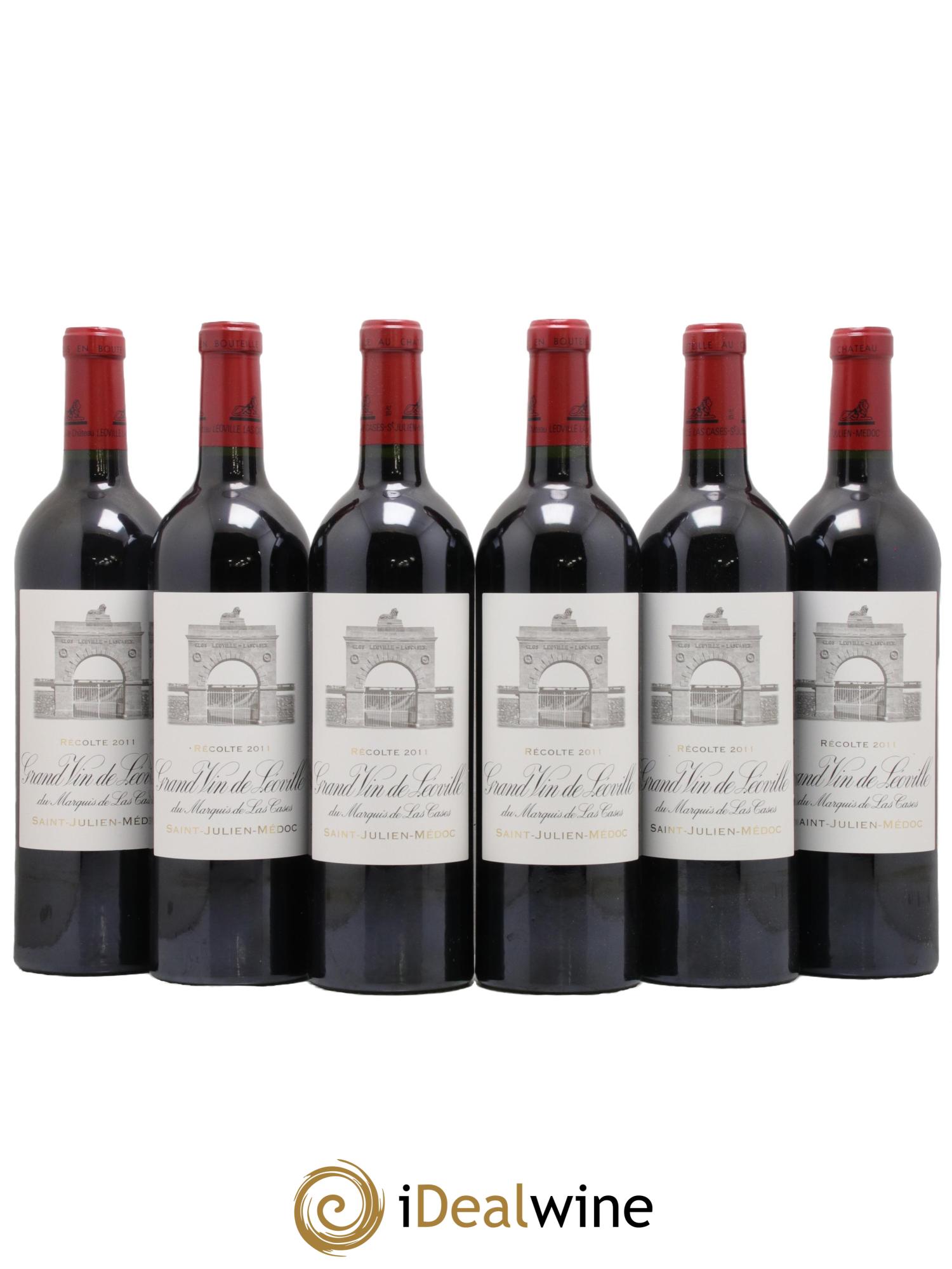 Château Léoville Las Cases 2ème Grand Cru Classé 2011 - Lot of 6 bottles - 0