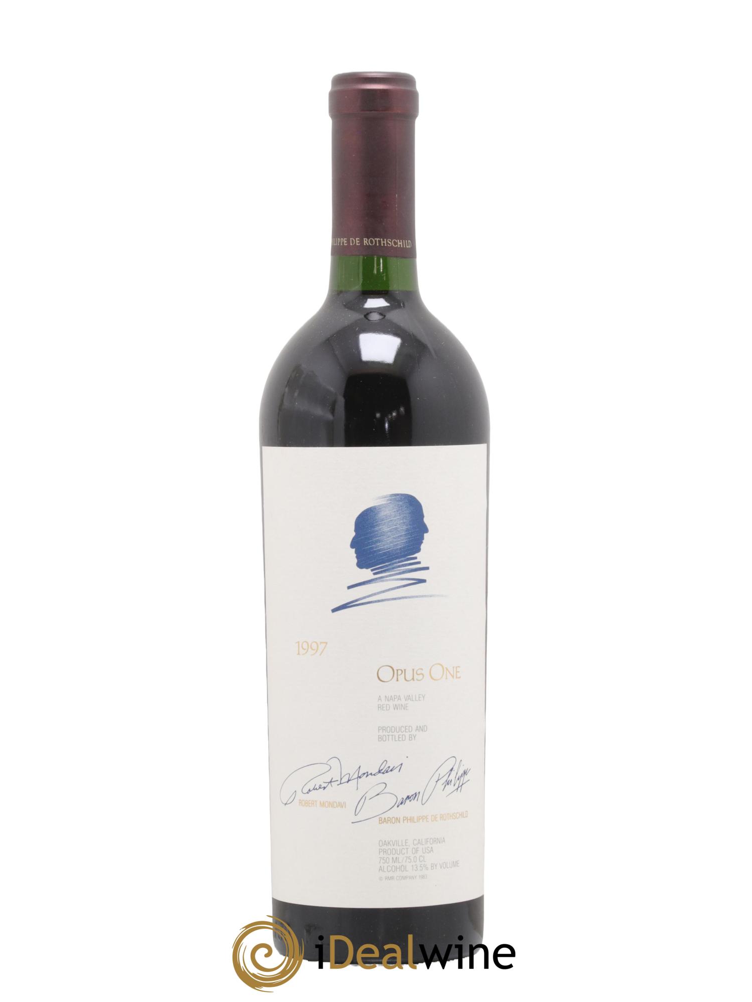 Napa Valley Opus One Robert Mondavi 1997 - Lot de 1 bouteille - 0