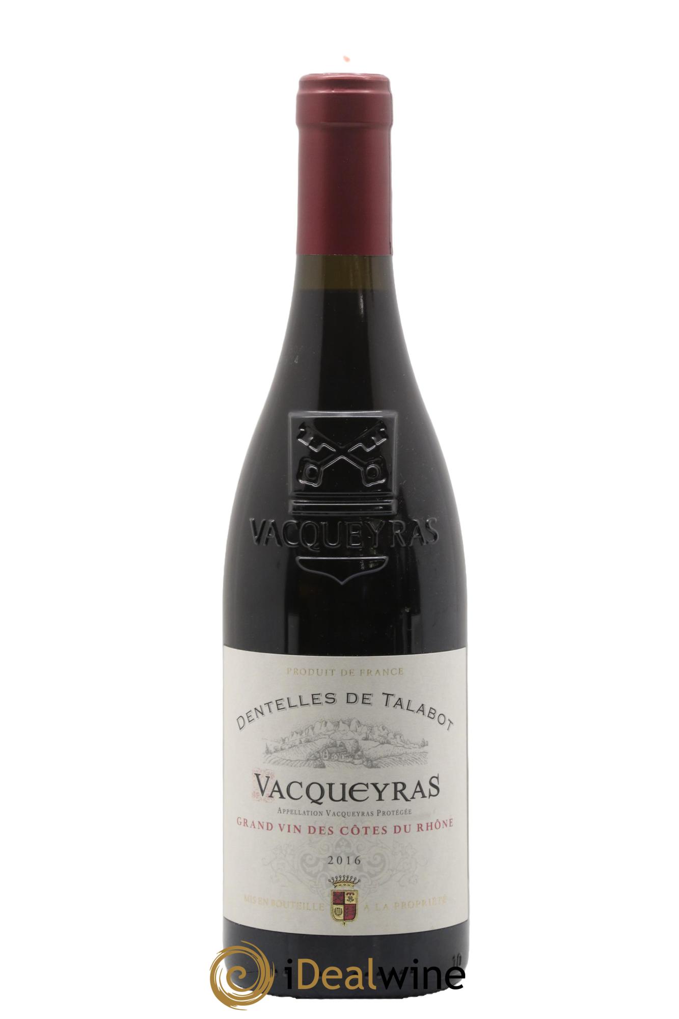 Vacqueyras Dentelles de Talabot 2016 - Lot de 1 bouteille - 0