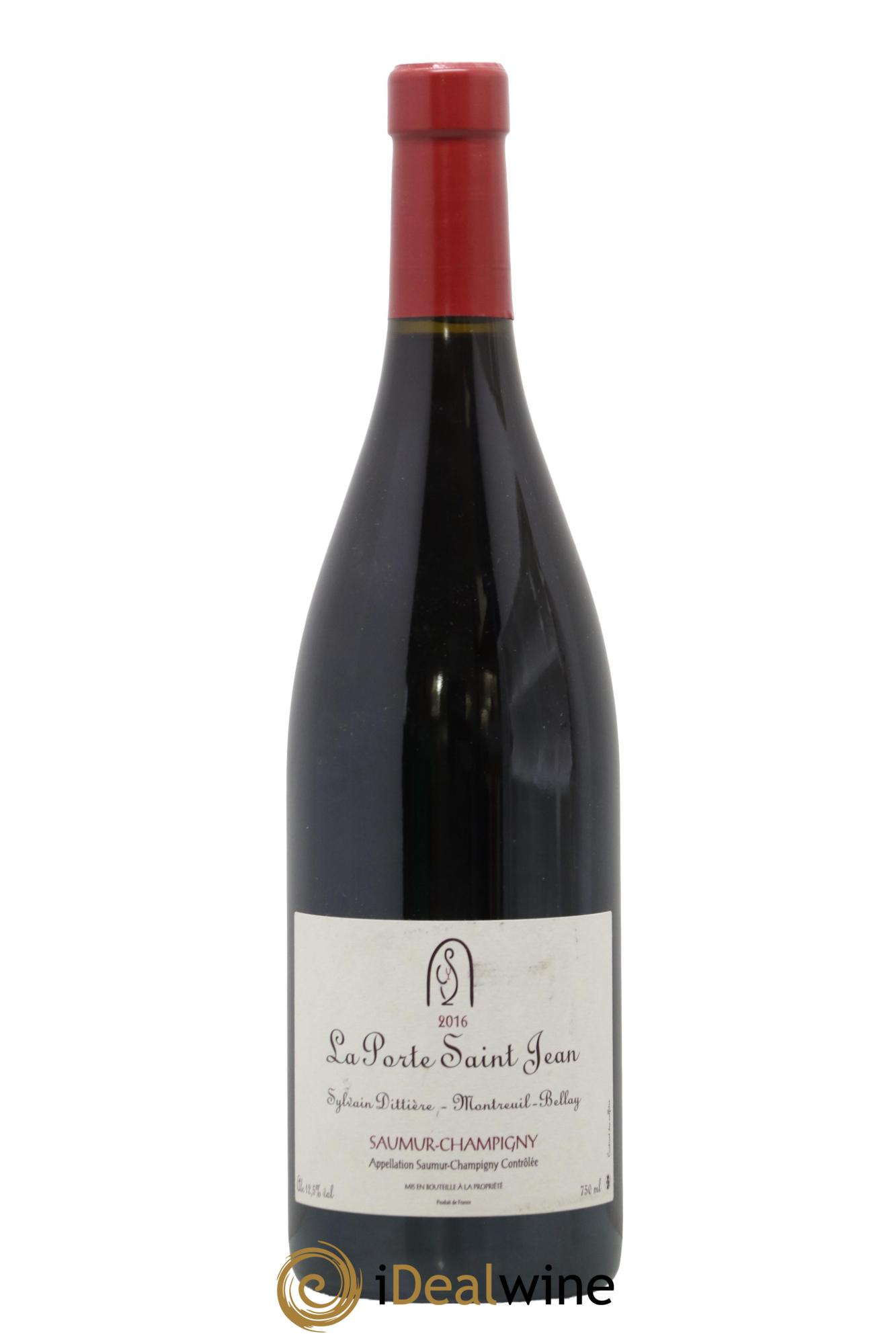 Saumur-Champigny La Porte Saint Jean 2016 - Lot of 1 bottle - 0