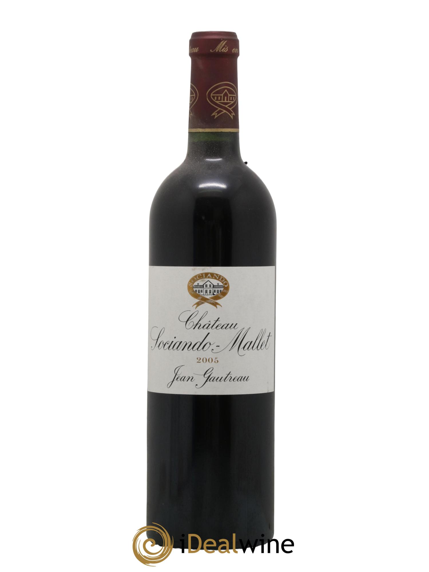 Château Sociando Mallet 2005 - Posten von 1 Flasche - 0