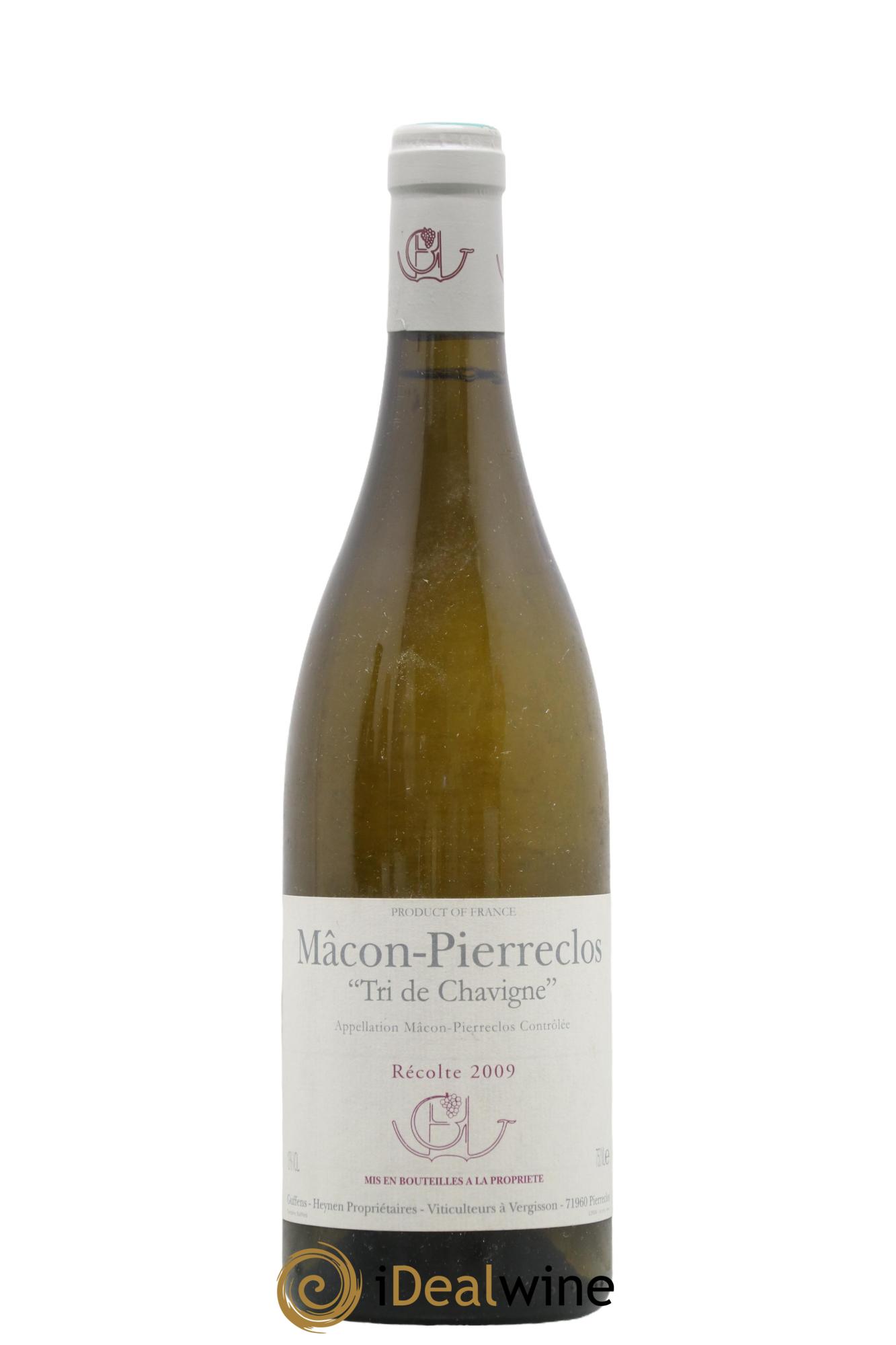 Mâcon-Pierreclos Tri de Chavigne Guffens-Heynen 2009 - Lot de 1 bouteille - 0