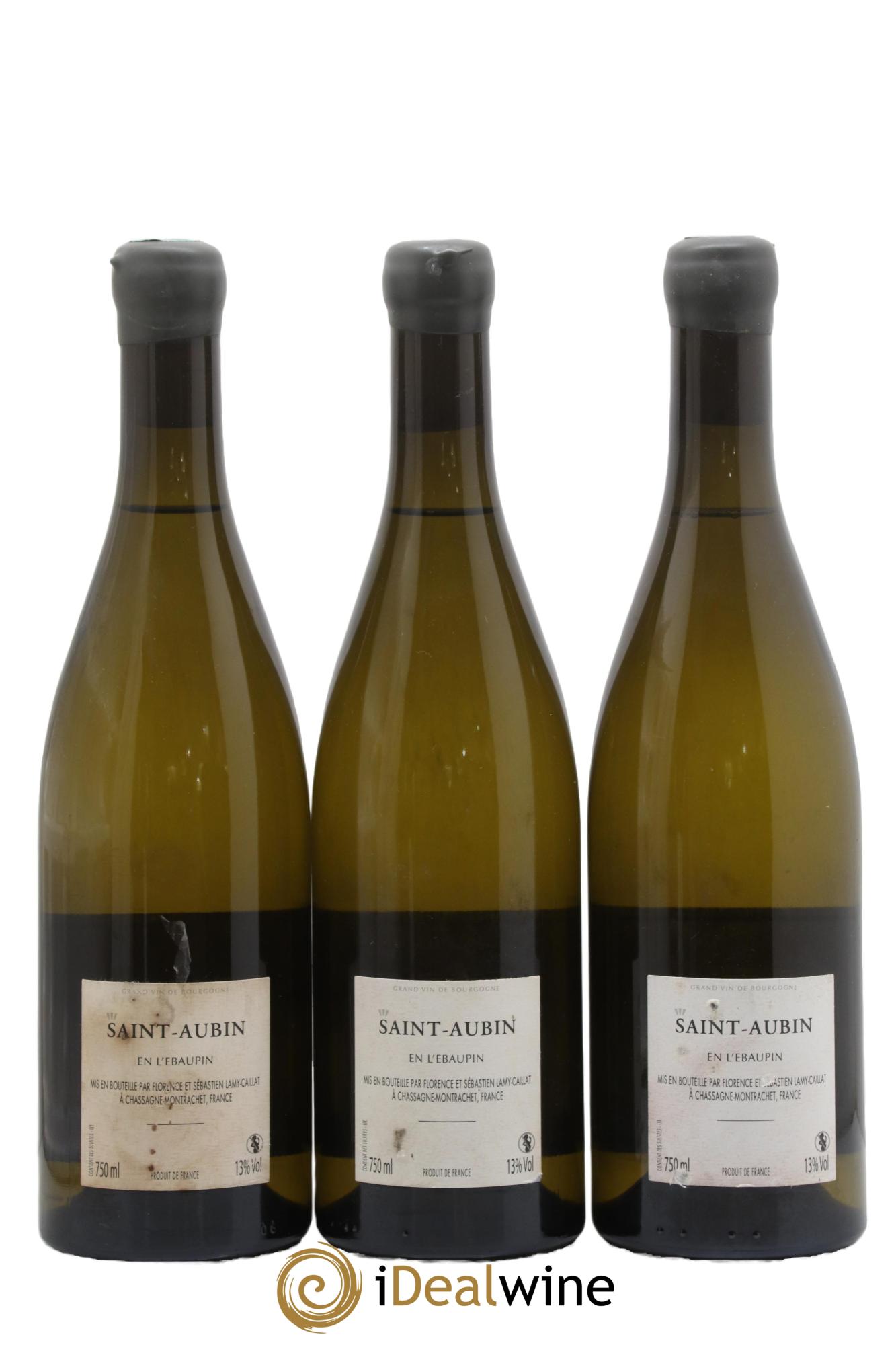 Saint-Aubin En l'Ebaupin Lamy-Caillat (Domaine) 2018 - Posten von 3 Flaschen - 1