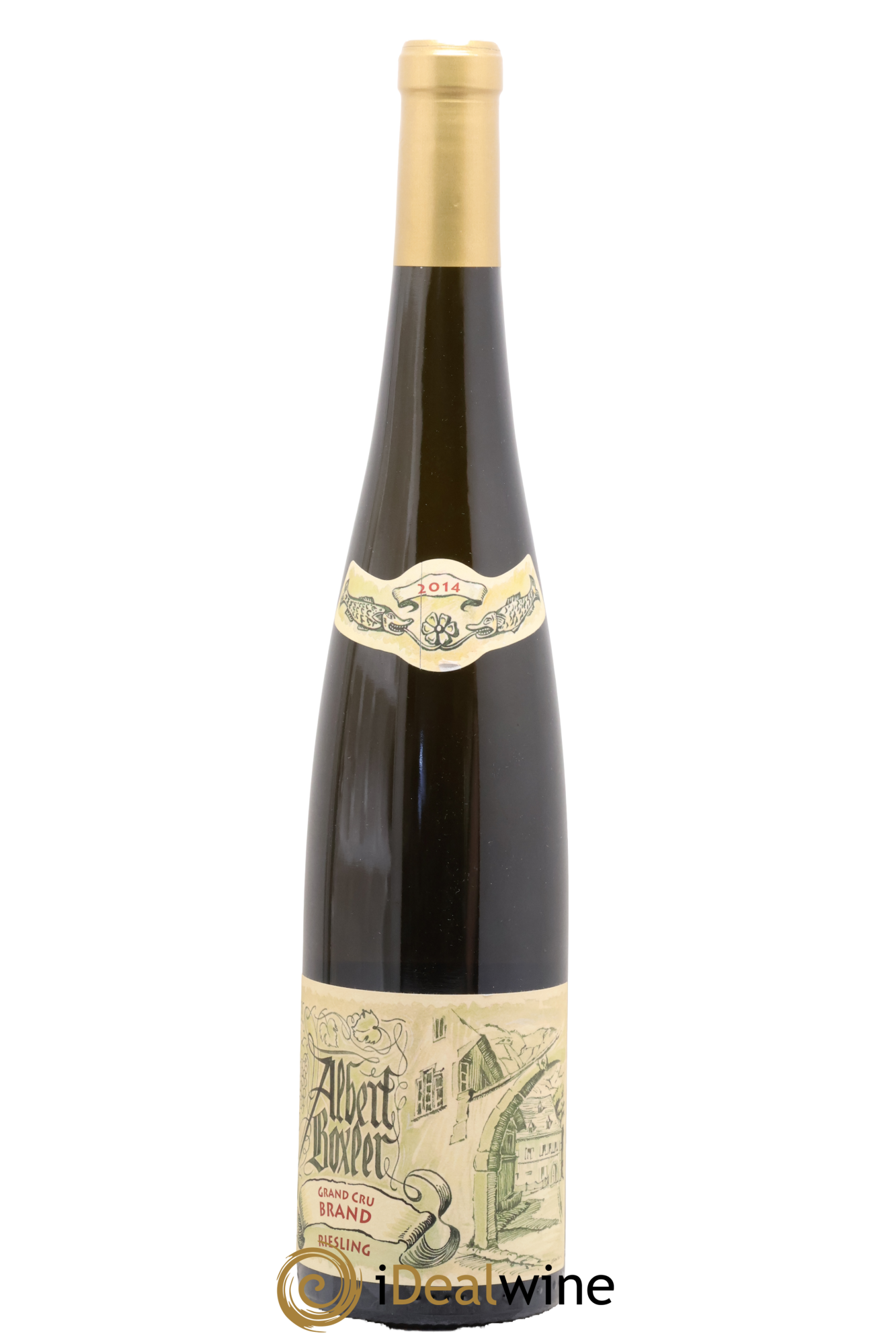 Alsace Riesling Grand Cru Brand K Albert Boxler 2014 - Lot de 1 bouteille - 0