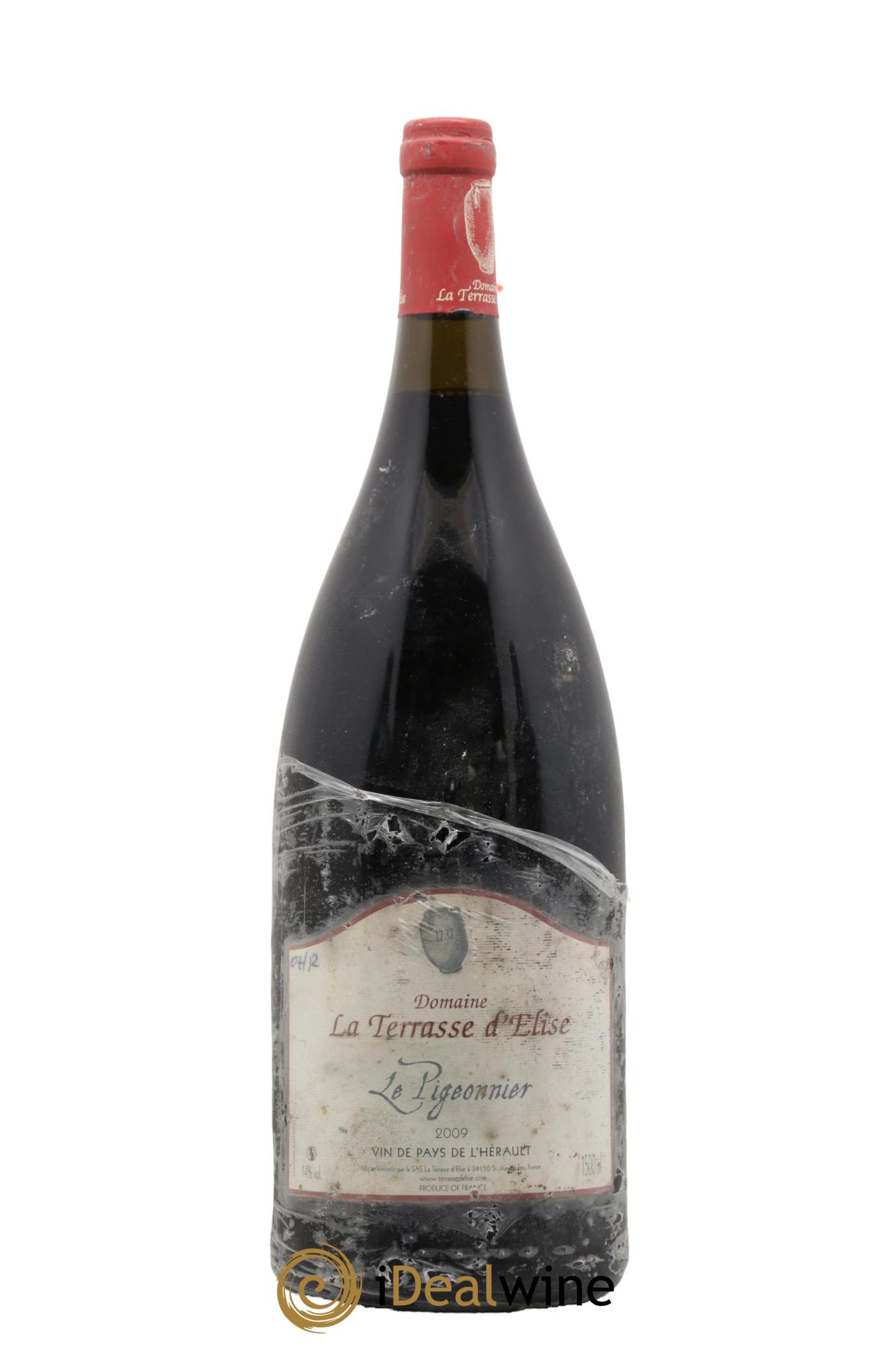 Pays d'Hérault Le Pigeonnier Terrasse d'Elise (Domaine de la) 2009 - Lot de 1 magnum - 0