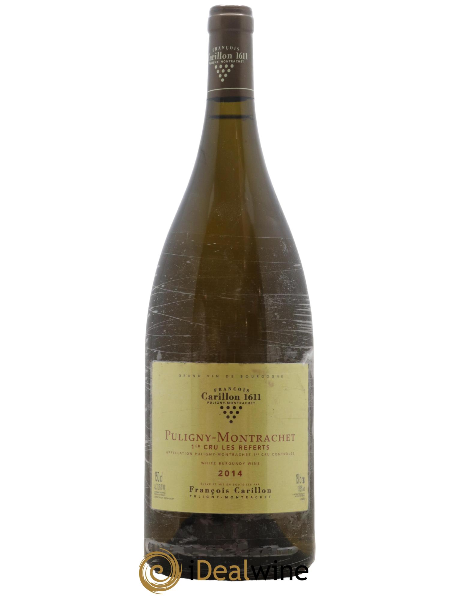 Puligny-Montrachet 1er Cru Les Referts François Carillon 2014 - Lot de 1 magnum - 0