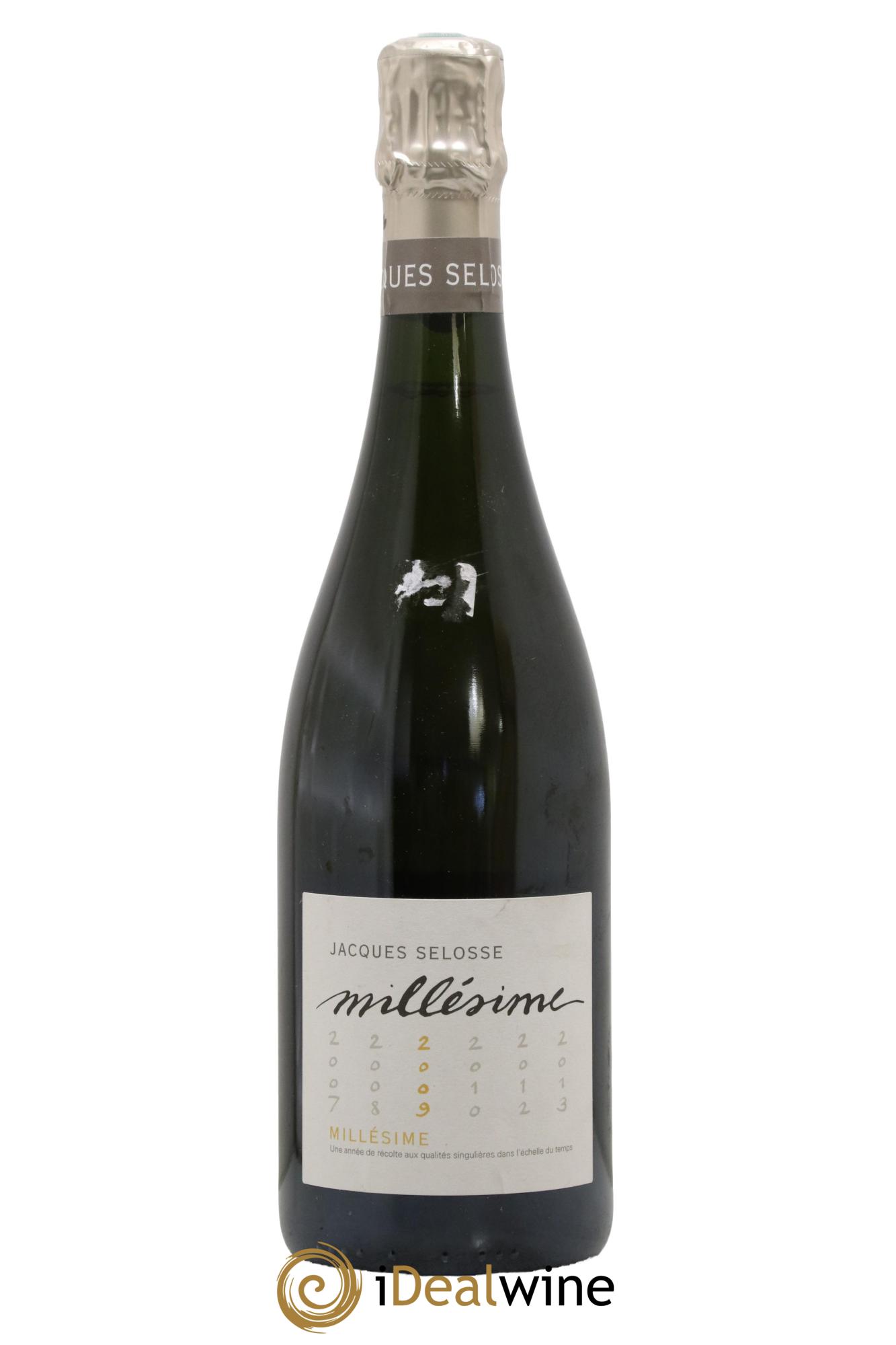 1er Cru Millésimé Extra-Brut Jacques Selosse 2009 - Lotto di 1 bottiglia - 0