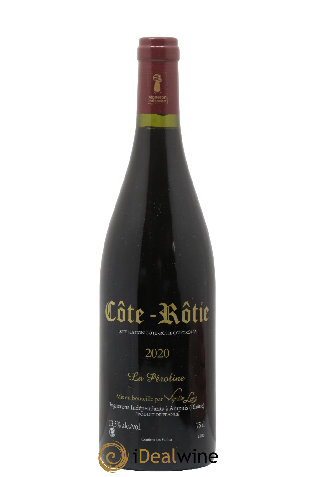 Côte-Rôtie La Péroline Vignobles Levet 2020 - Lot of 1 bottle - 1