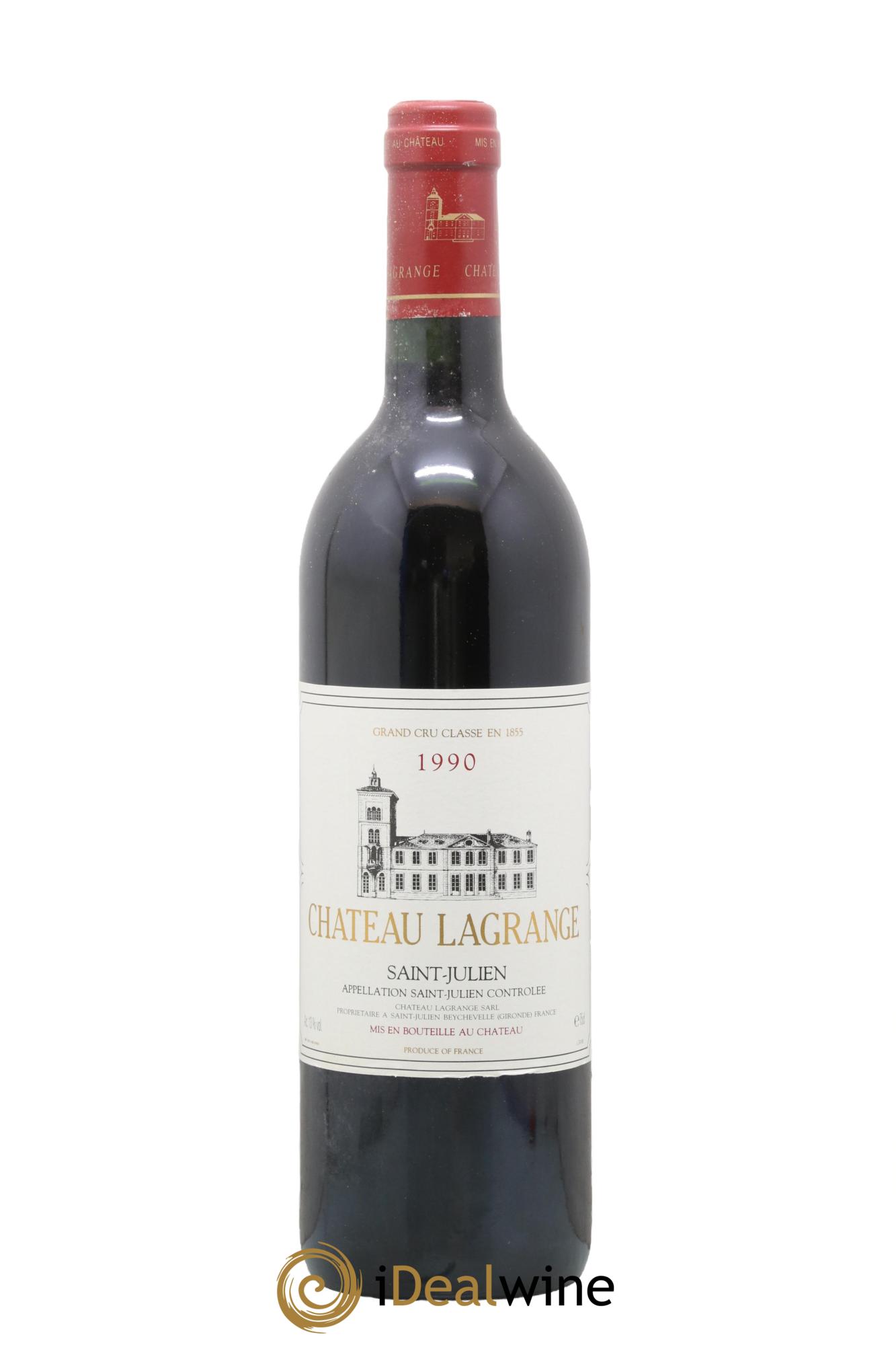 Château Lagrange 3ème Grand Cru Classé 1990 - Lot de 1 bouteille - 0