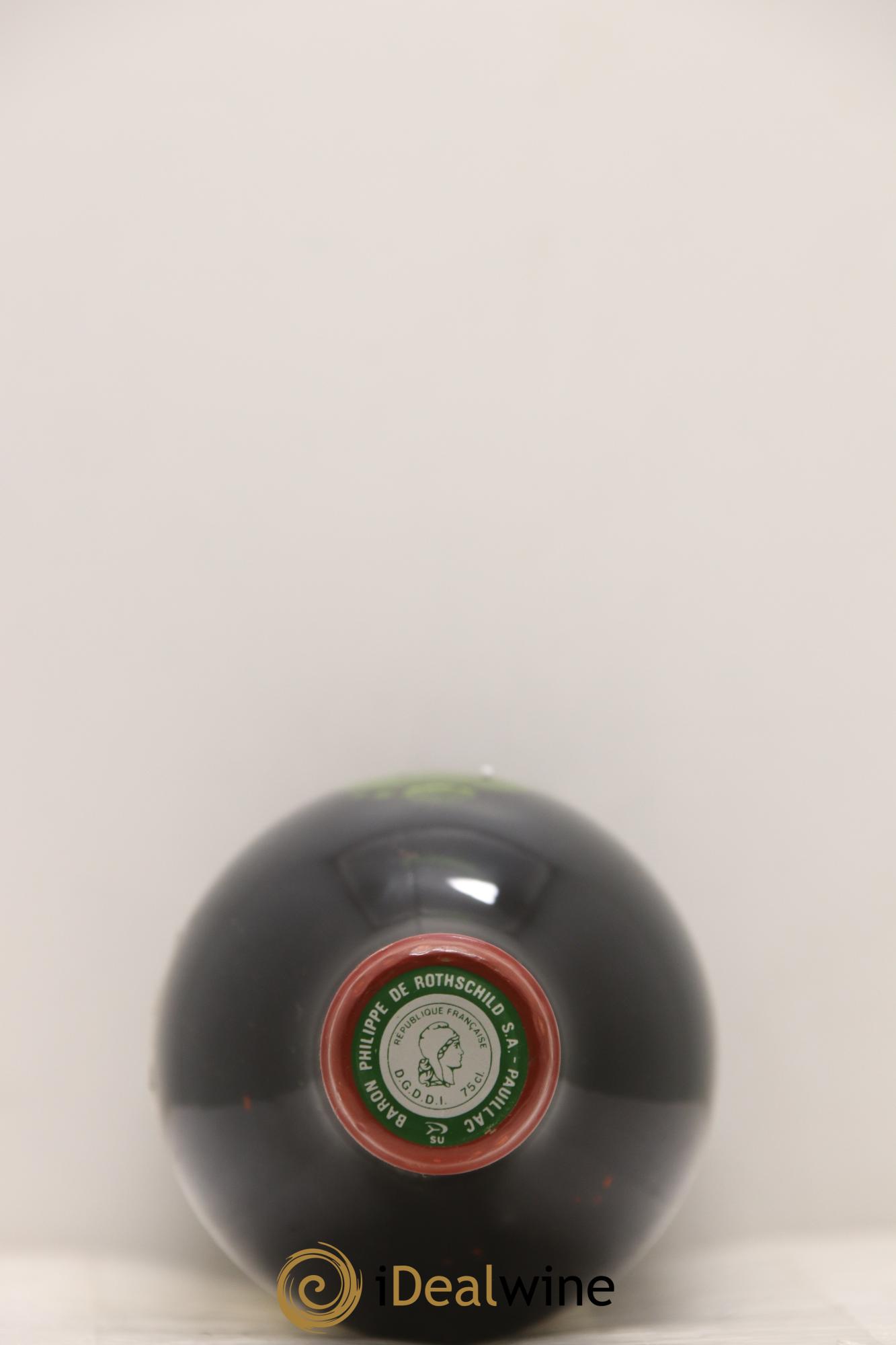 Château Mouton Rothschild 1er Grand Cru Classé 1996 - Lot de 1 bouteille - 2