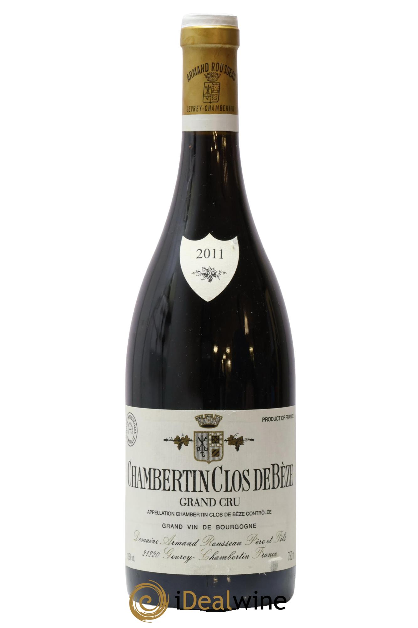 Chambertin Clos de Bèze Grand Cru Armand Rousseau (Domaine) 2011 - Lot of 1 bottle - 0