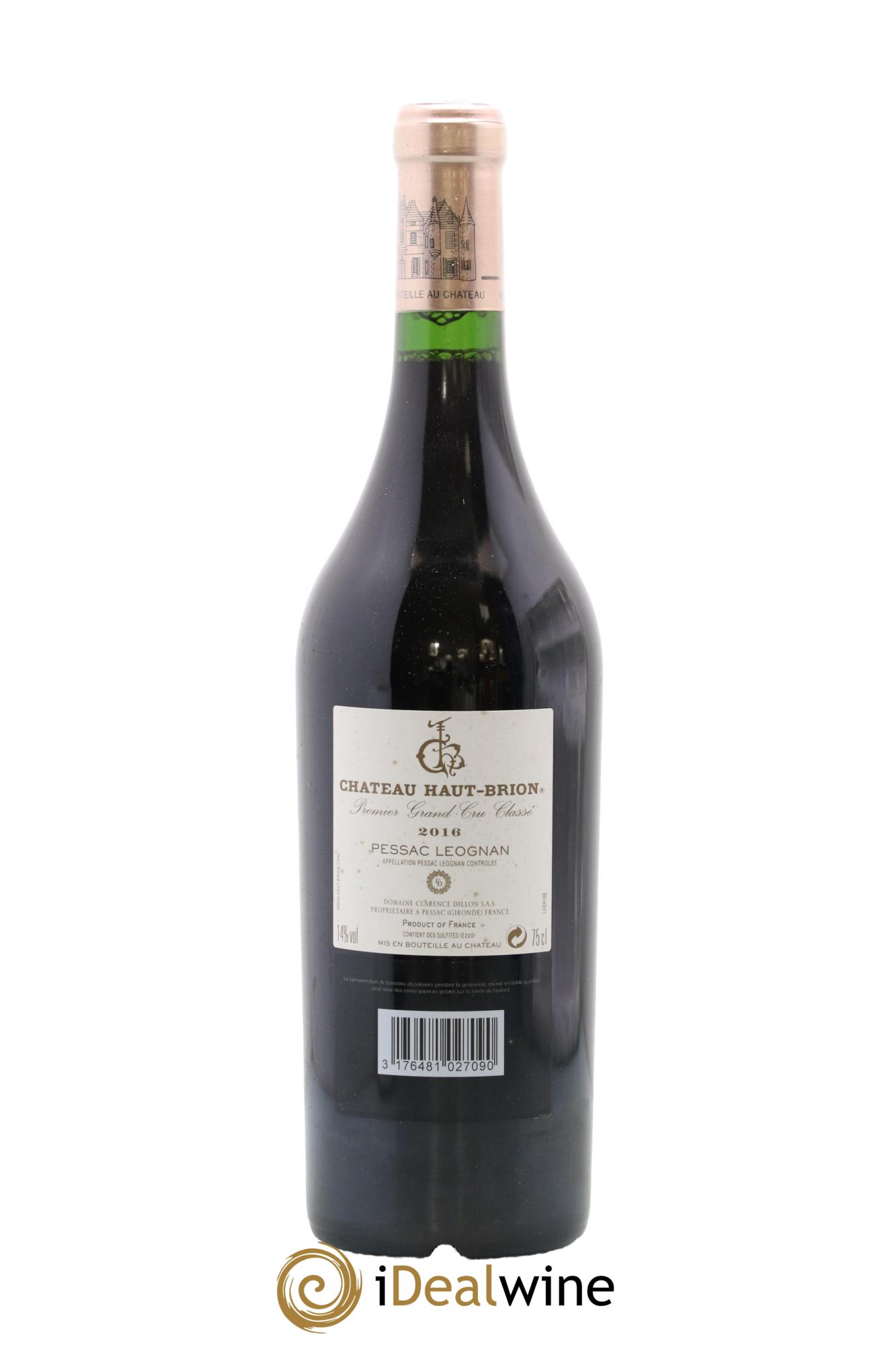 Château Haut Brion 1er Grand Cru Classé 2016 - Lotto di 1 bottiglia - 1