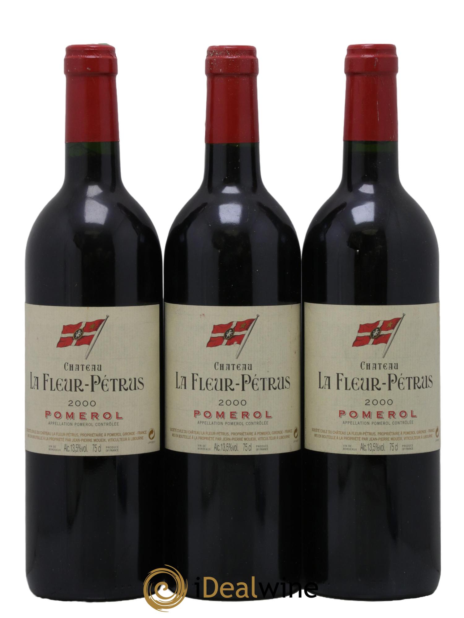 Château la Fleur Petrus 2000 - Lot de 3 bouteilles - 0