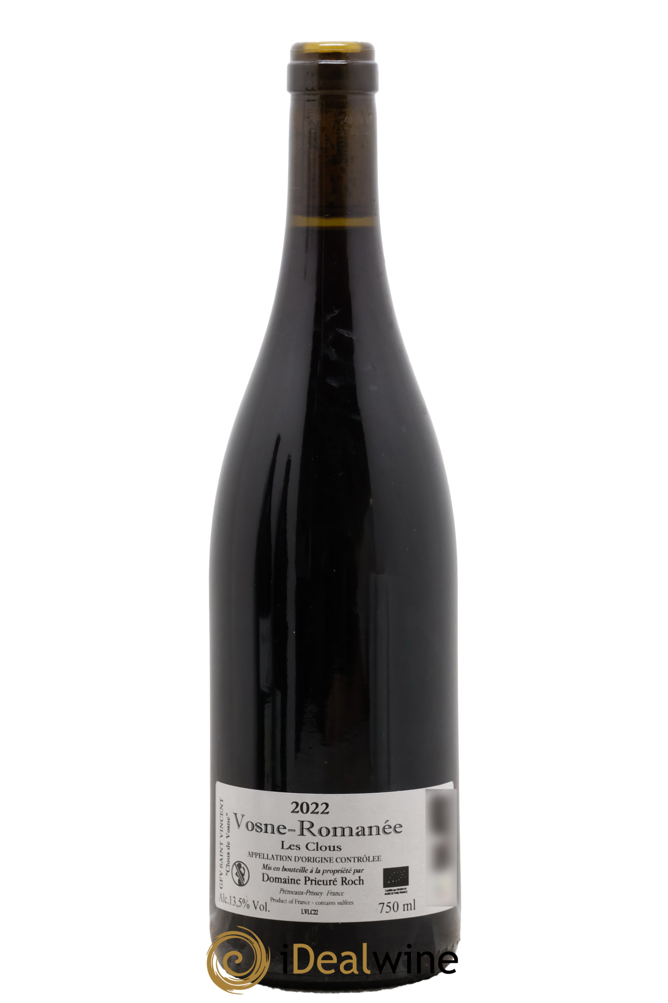 Vosne-Romanée GFV Saint Vincent Les Clous De Vosne Prieuré Roch 2022 - Posten von 1 Flasche - 1