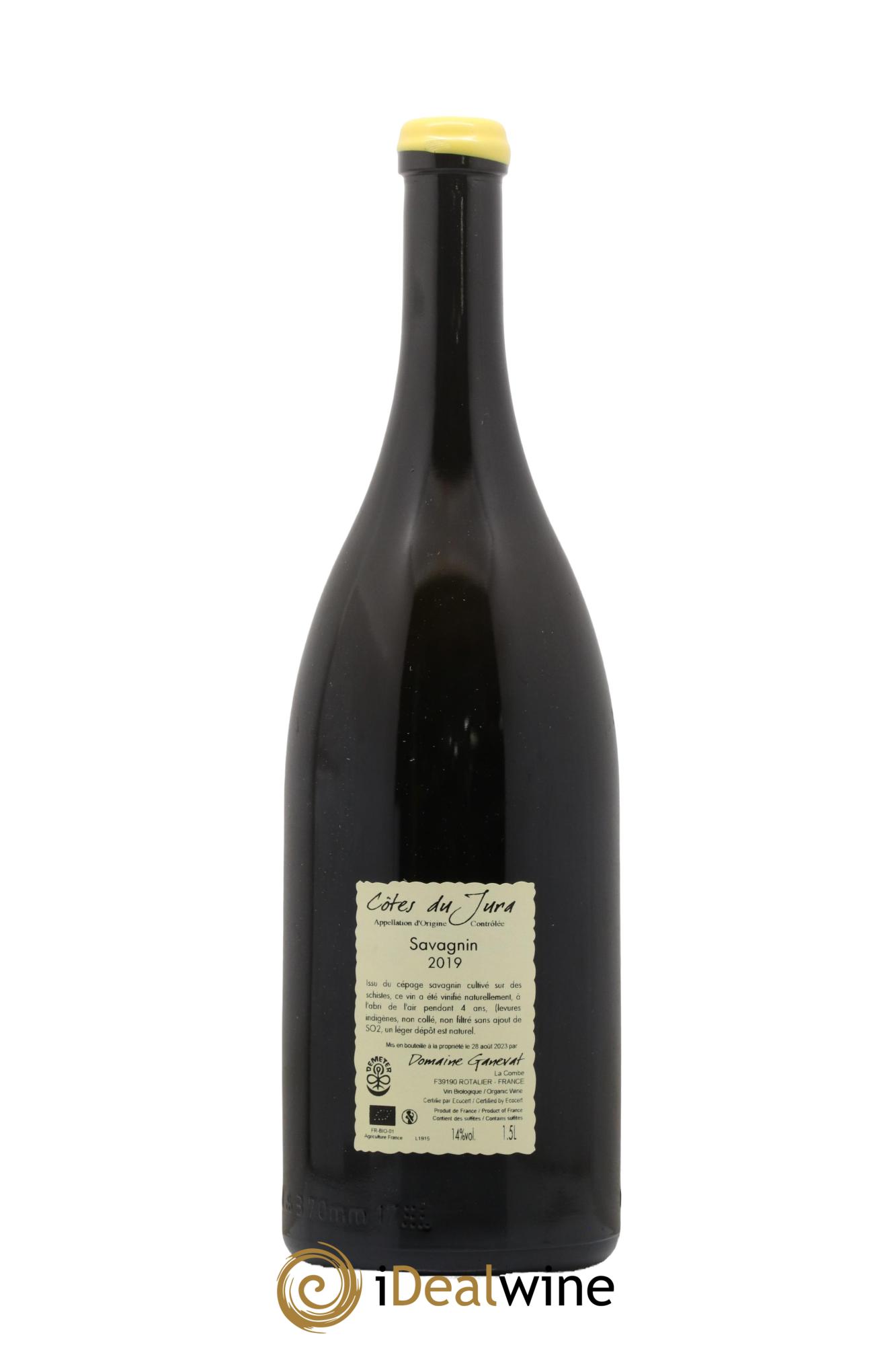 Côtes du Jura Savagnin En Billat Jean-François Ganevat (Domaine) 2019 - Lot of 1 magnum - 1