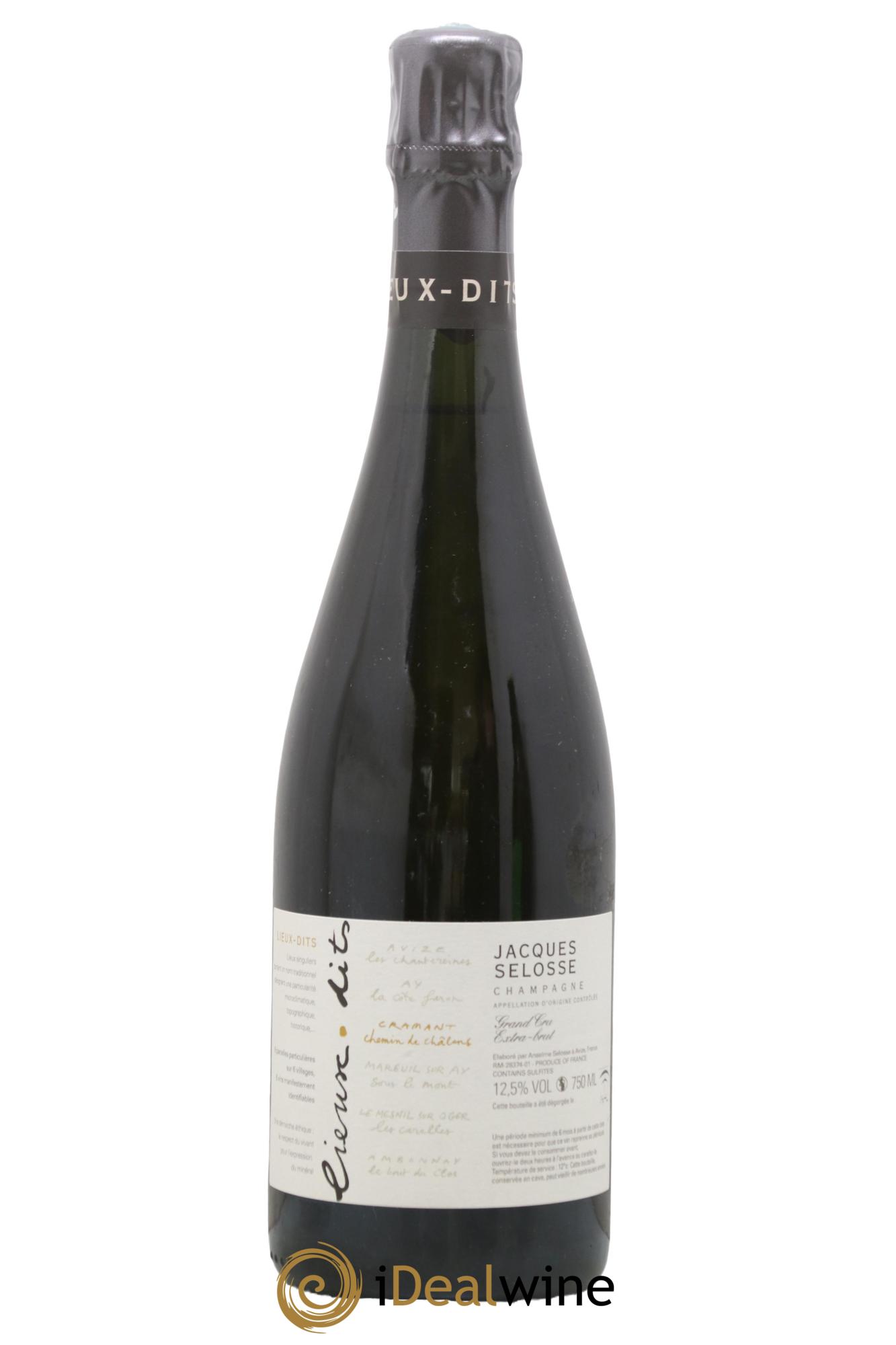 Cramant Chemin de Châlons Grand Cru Extra-Brut Jacques Selosse - Lot of 1 bottle - 0